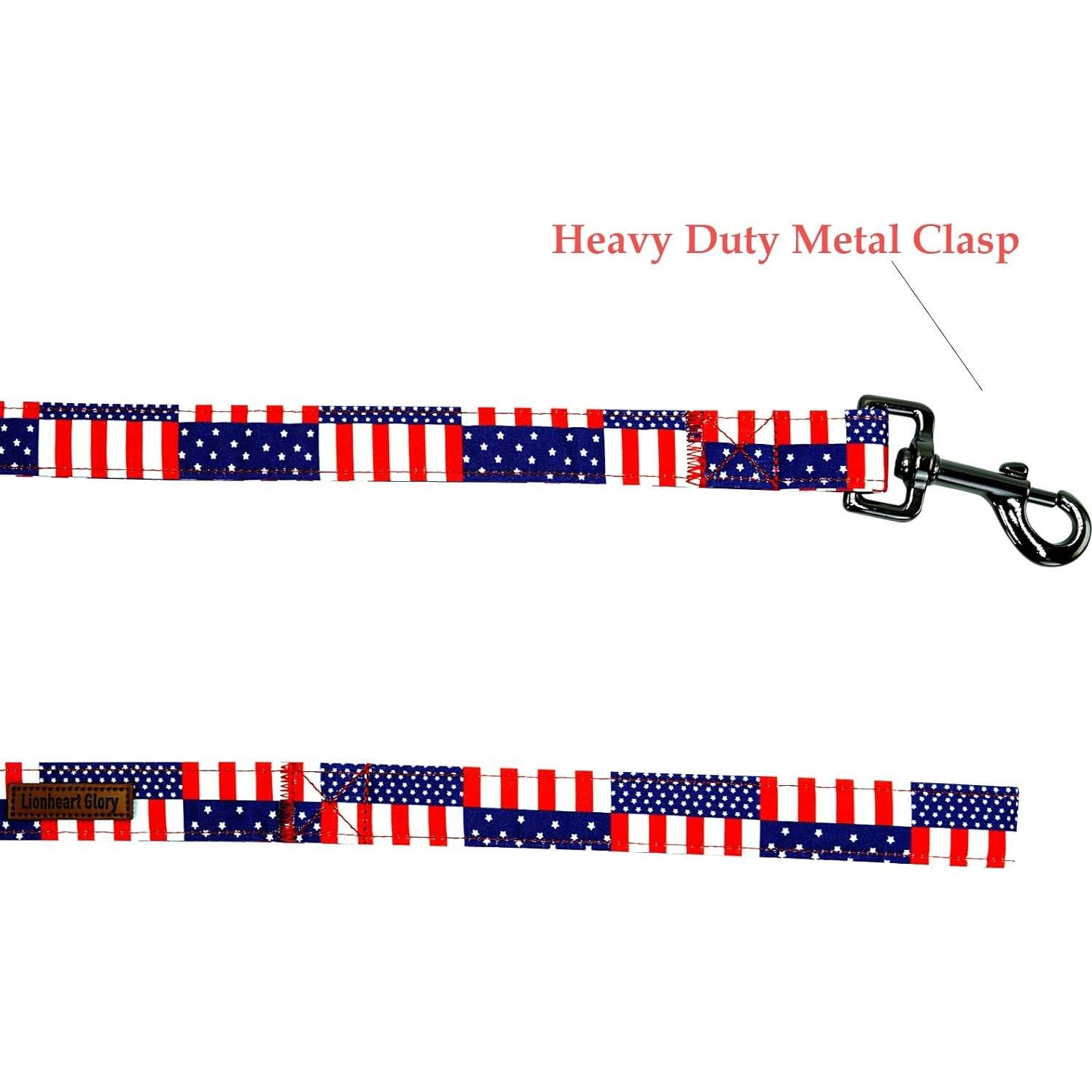 Correa para Perro Lionheart Glory Bandera Americana 1.22m