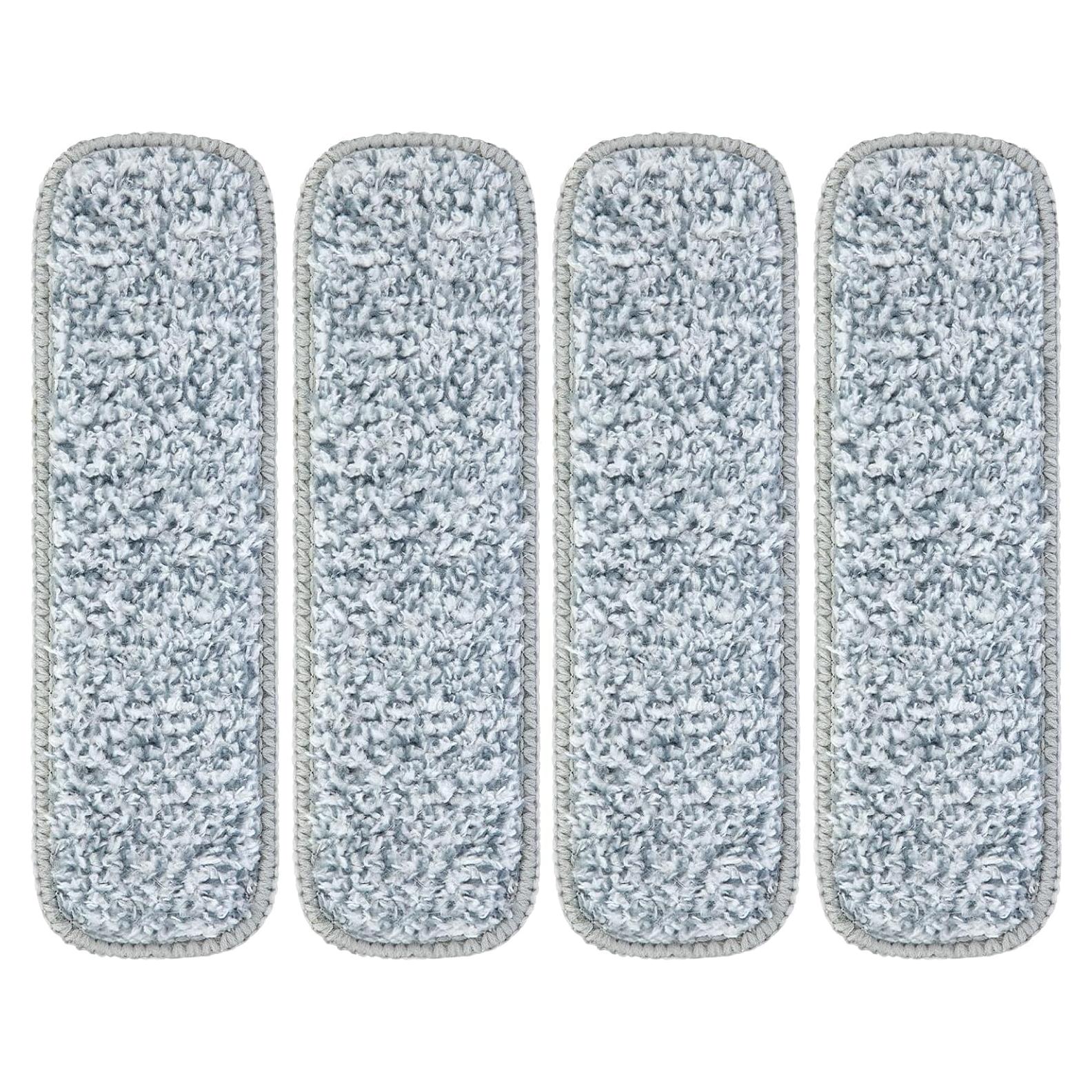 Mopa Mini Portátil GHKEJI con 4 Almohadillas de Microfibra