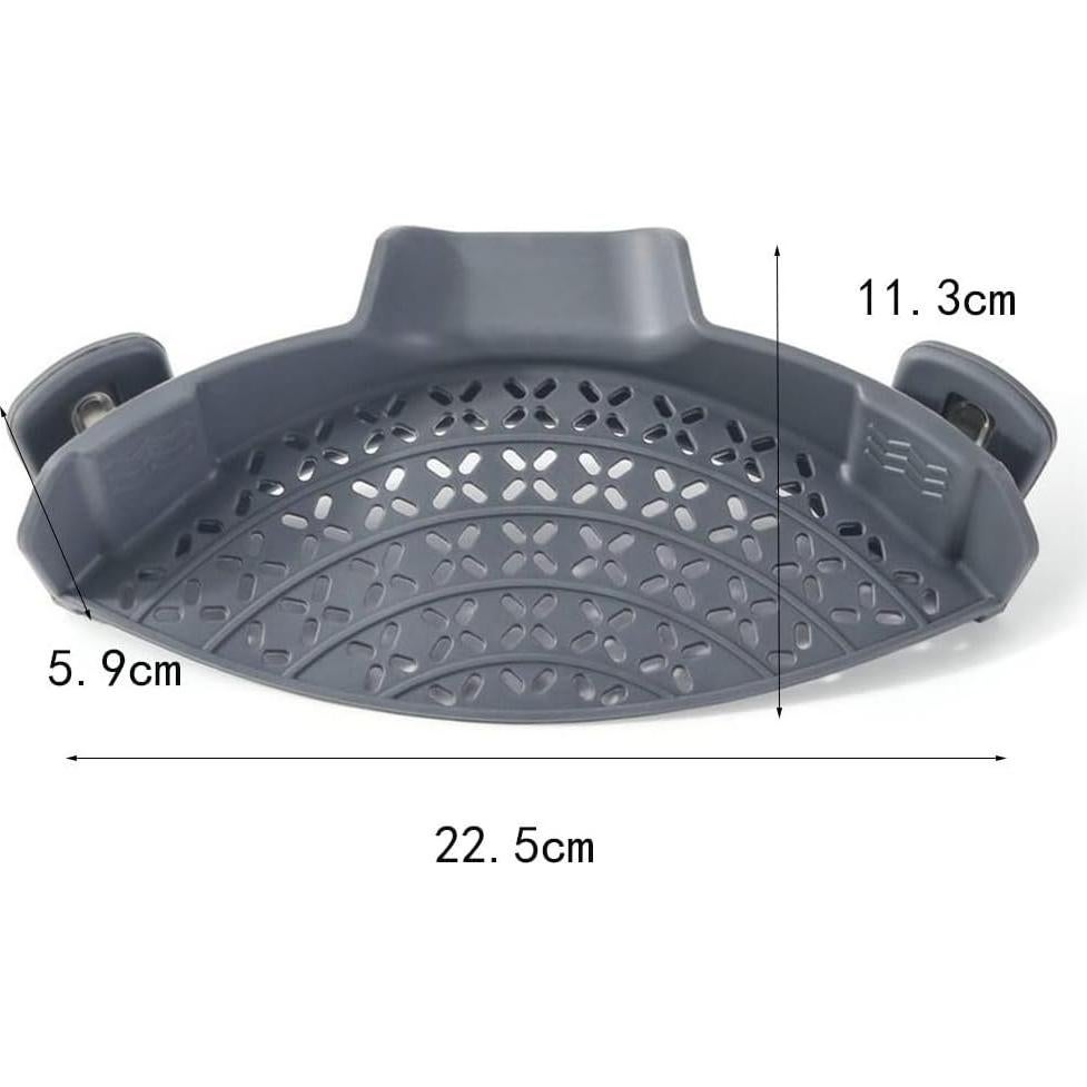 Colador de Pasta y Olla 2 Pcs Silicona Ajustable Couponhub