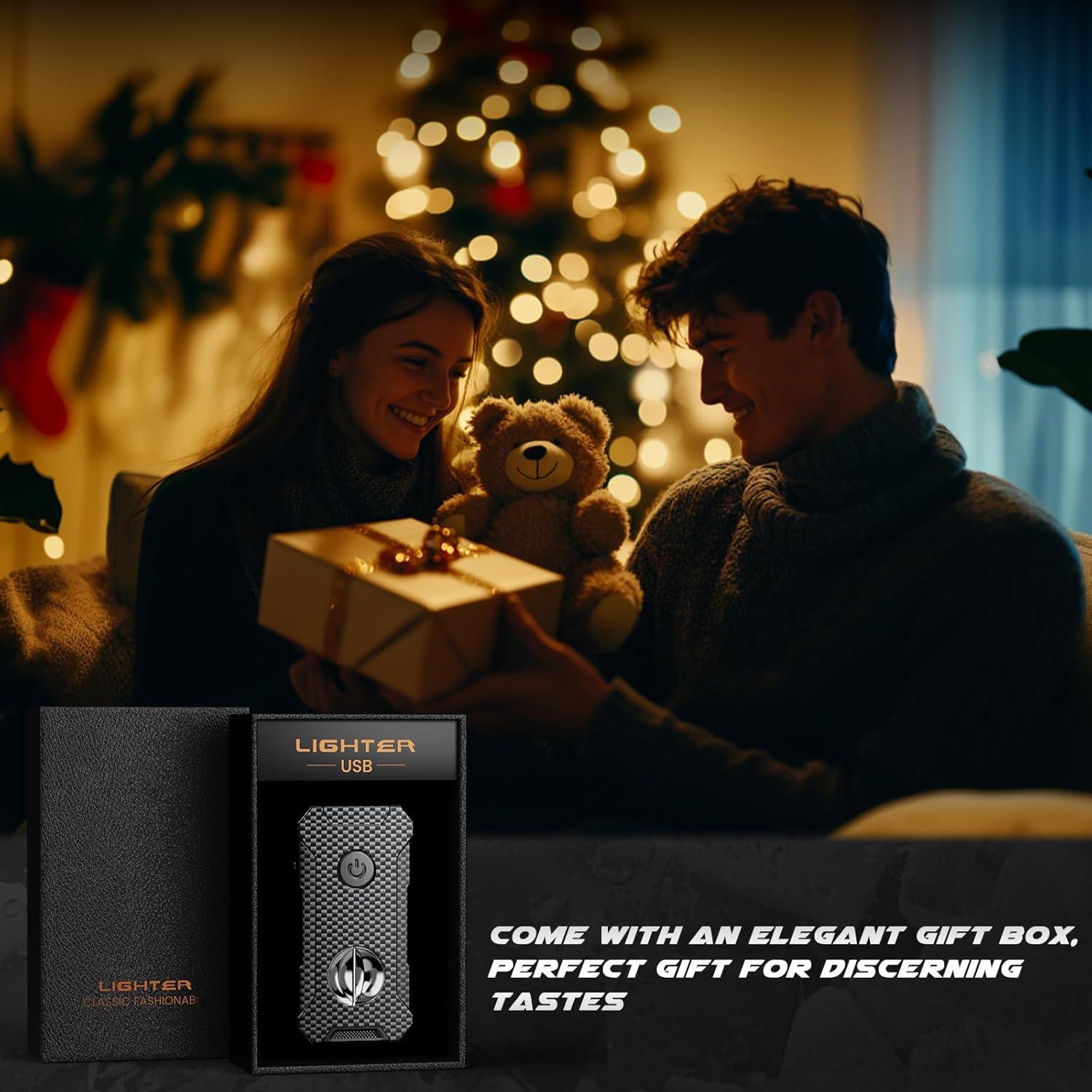 Encendedor 5-en-1 Moniup de Butano con Cortador y Soporte