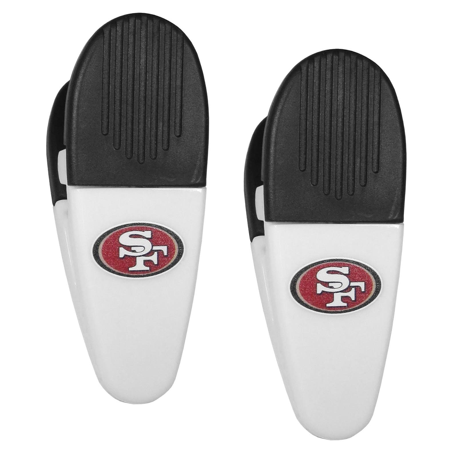 Clips Magnéticos para Papas San Francisco 49ers Siskiyou - Juego de 2