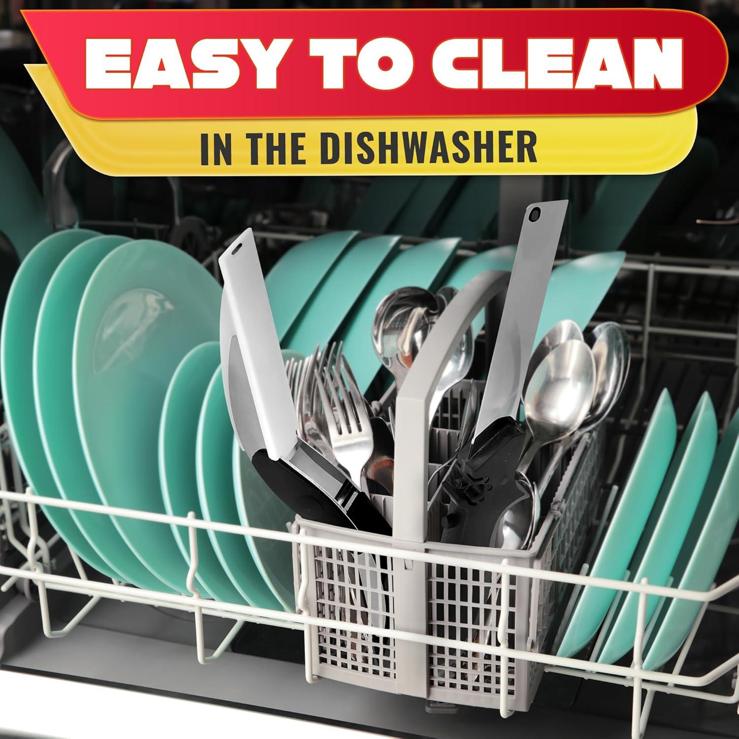 Tijeras de Cocina V TOWER 2 en 1 con Tabla de Cortar