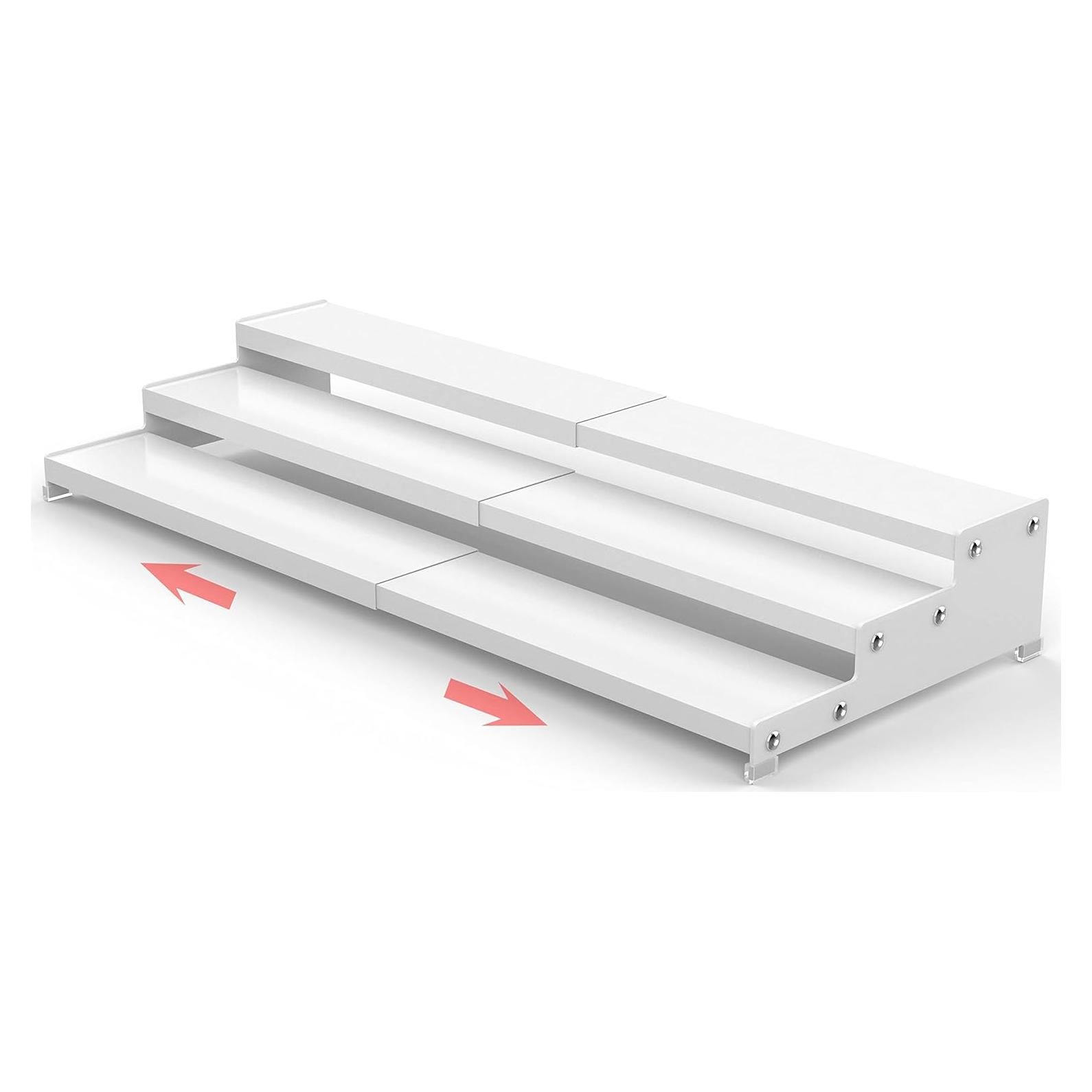 Organizador de Especias Expandible Jojocross 3 Niveles Blanco