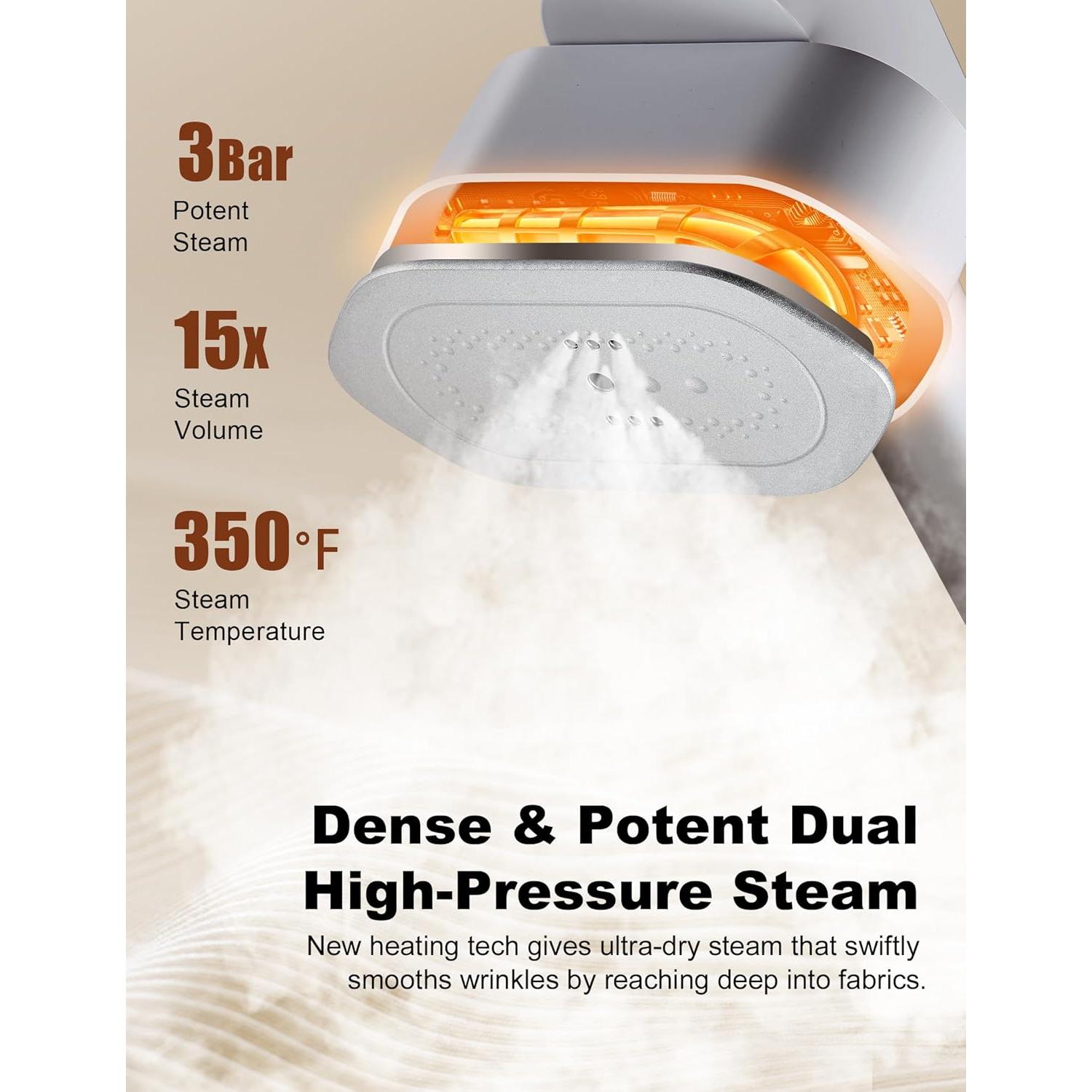 Vaporizador de Ropa KopBeau KW-GT02 1000W 90ml Gris