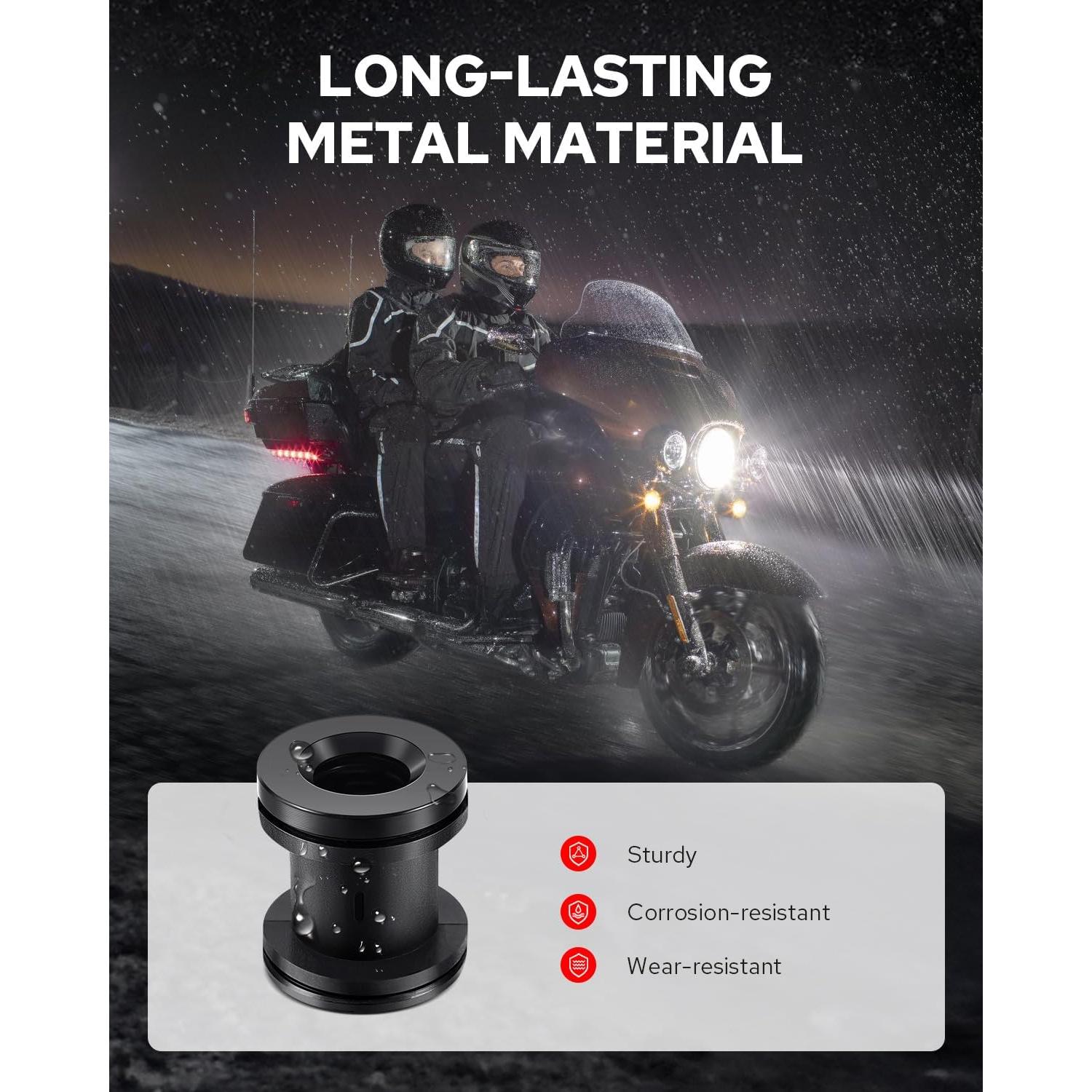 Kit de Hardware de Acoplamiento Benlari para Barra Sissy Negro