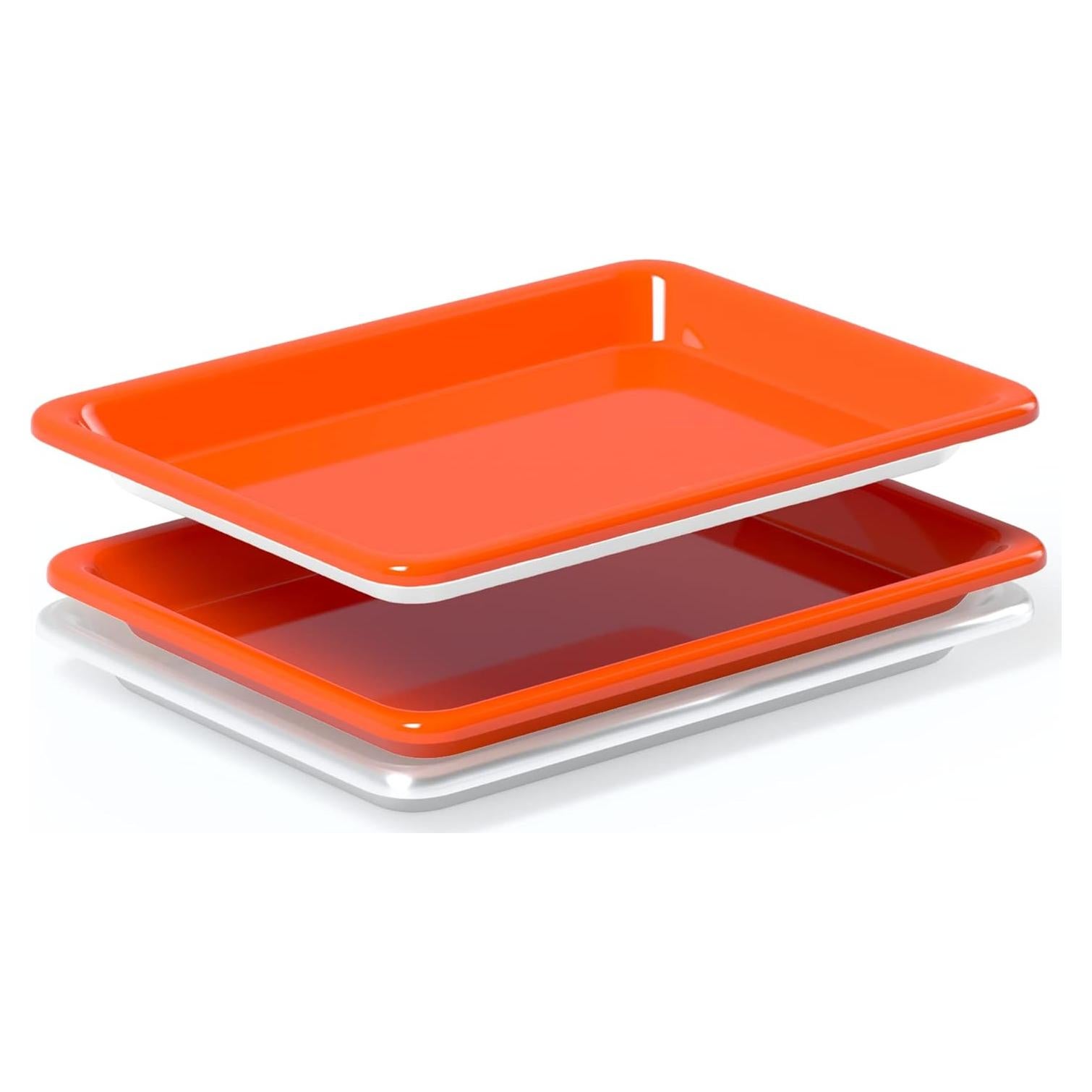 Forro de Silicona Antiadherente HIGHERHUMAN para Bandeja Media Hoja - Paquete de 2