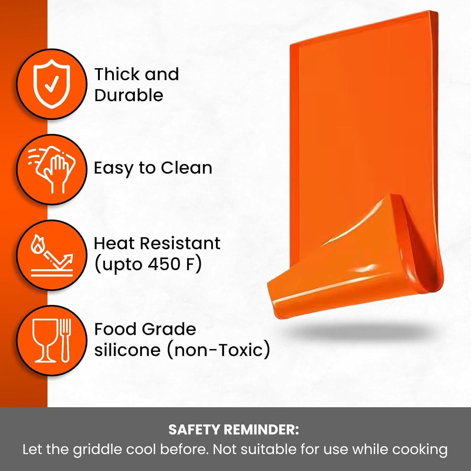 Cubierta de Silicona DusBas para Plancha Blackstone 43x39 cm