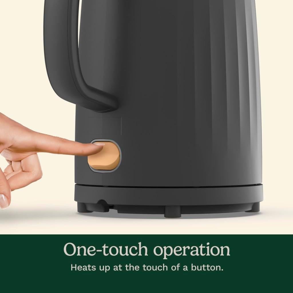 Cafetera eléctrica de pared Cuisinart Soho 1 litro negra