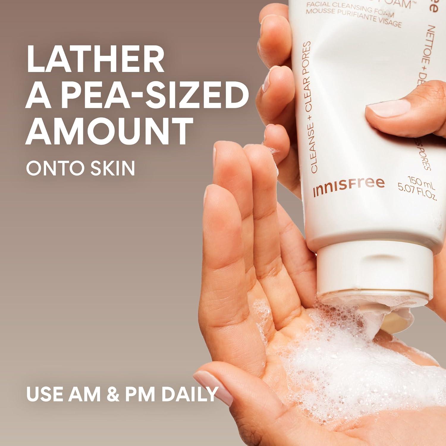 Espuma Limpiadora Facial Innisfree BHA Volcánica 150 ml