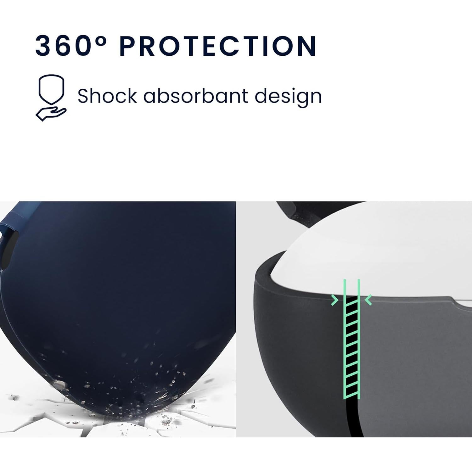 Funda de Silicona kwmobile para Anker Soundcore Sport X20 - Azul