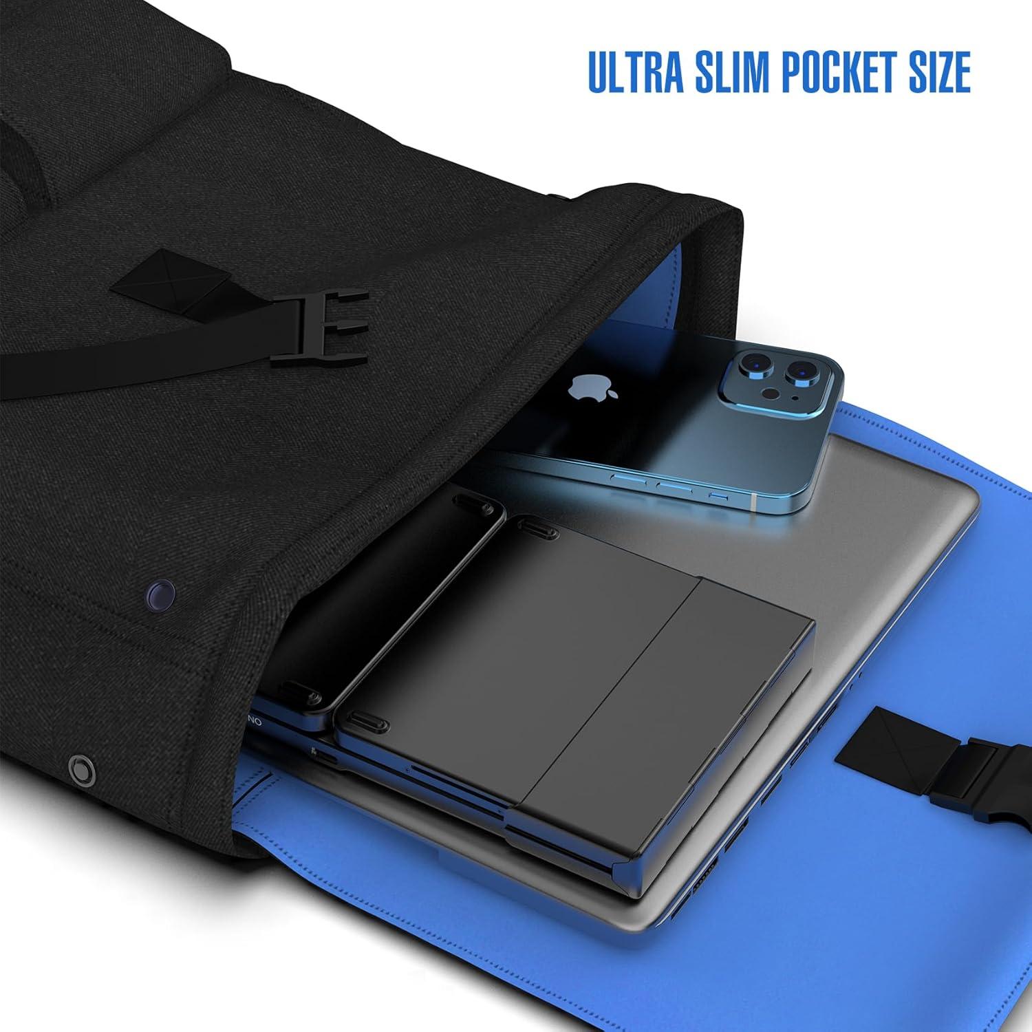 Teclado Plegable Inalámbrico Eelexa con Touchpad y Batería