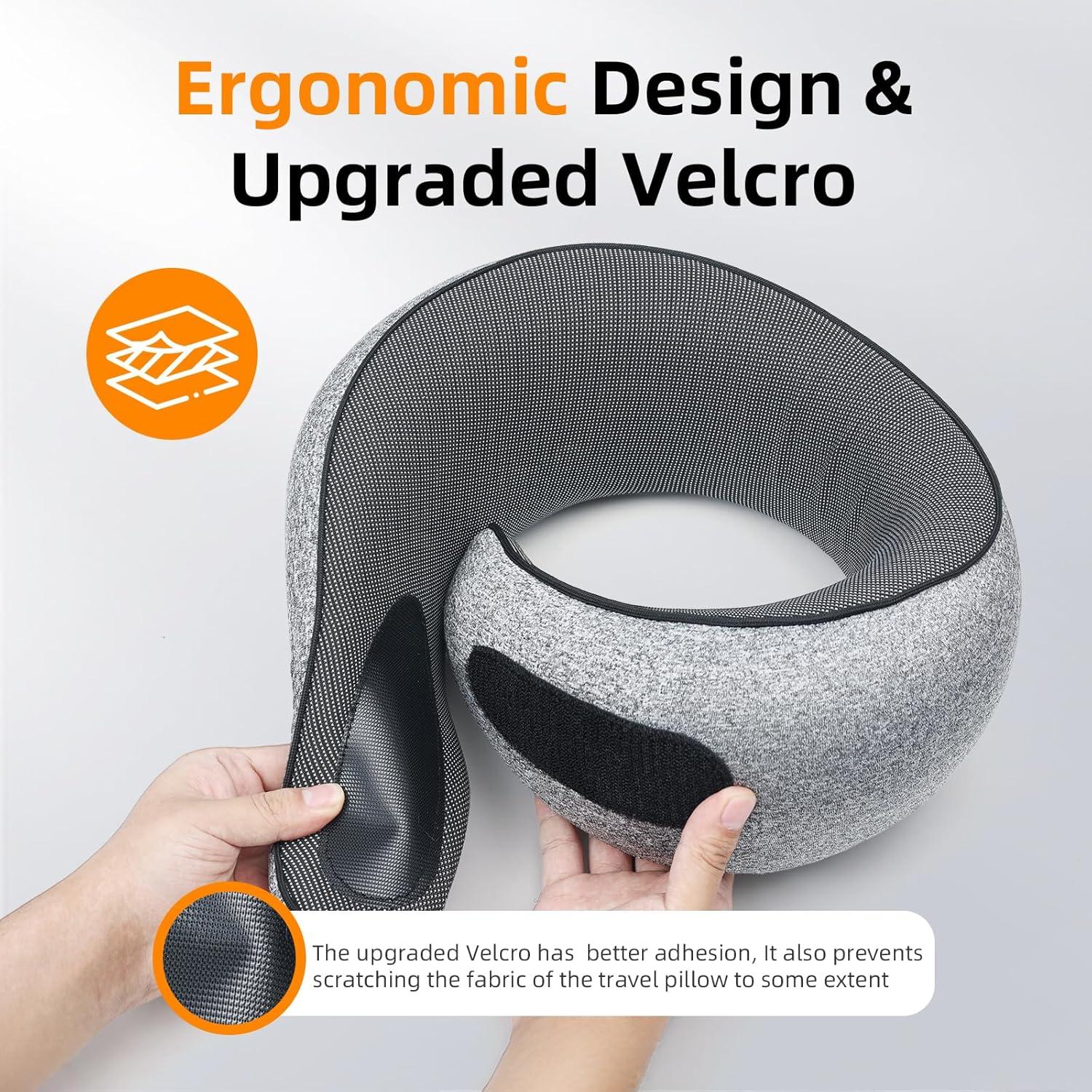 Almohada de viaje ThreeHome TH002 100% espuma viscoelástica