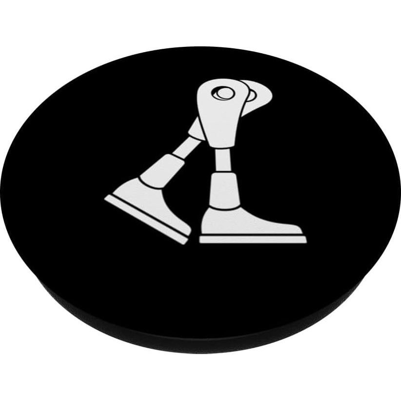 PopSockets Estándar Negro para Prótesis de Pierna - 136g