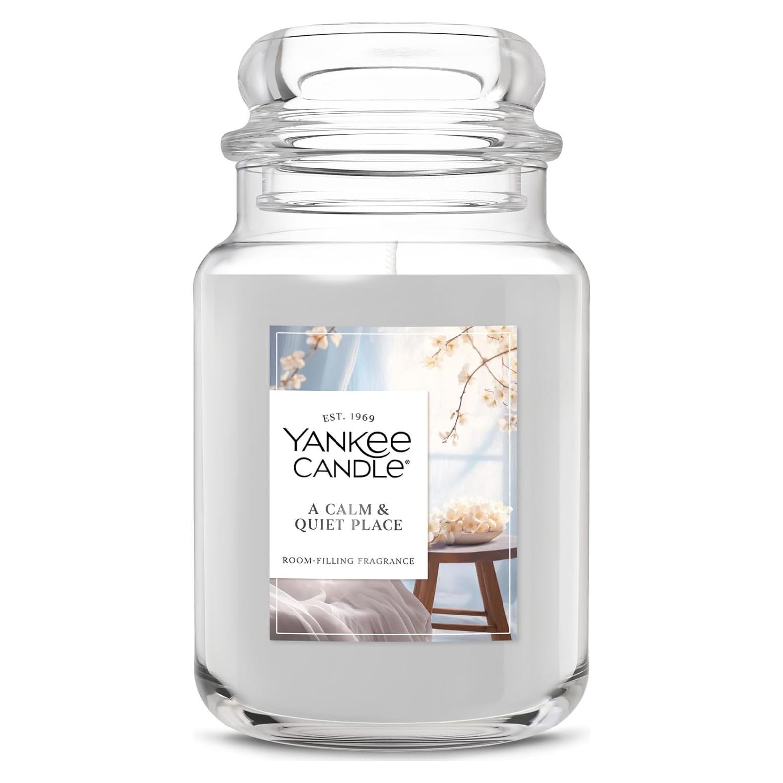 Vela Aromática Yankee Candle Tarro Grande 623 g Un Lugar Tranquilo