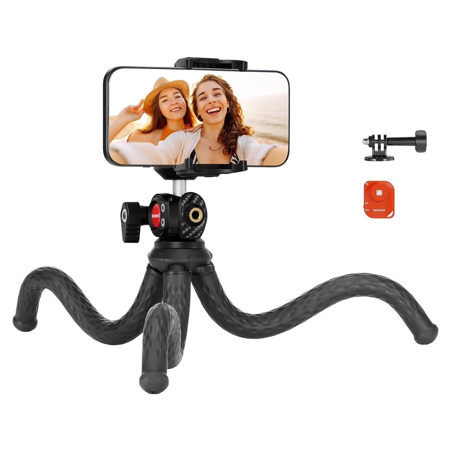 Trípode NEEWER TP34 Flexible con Control Remoto 2kg