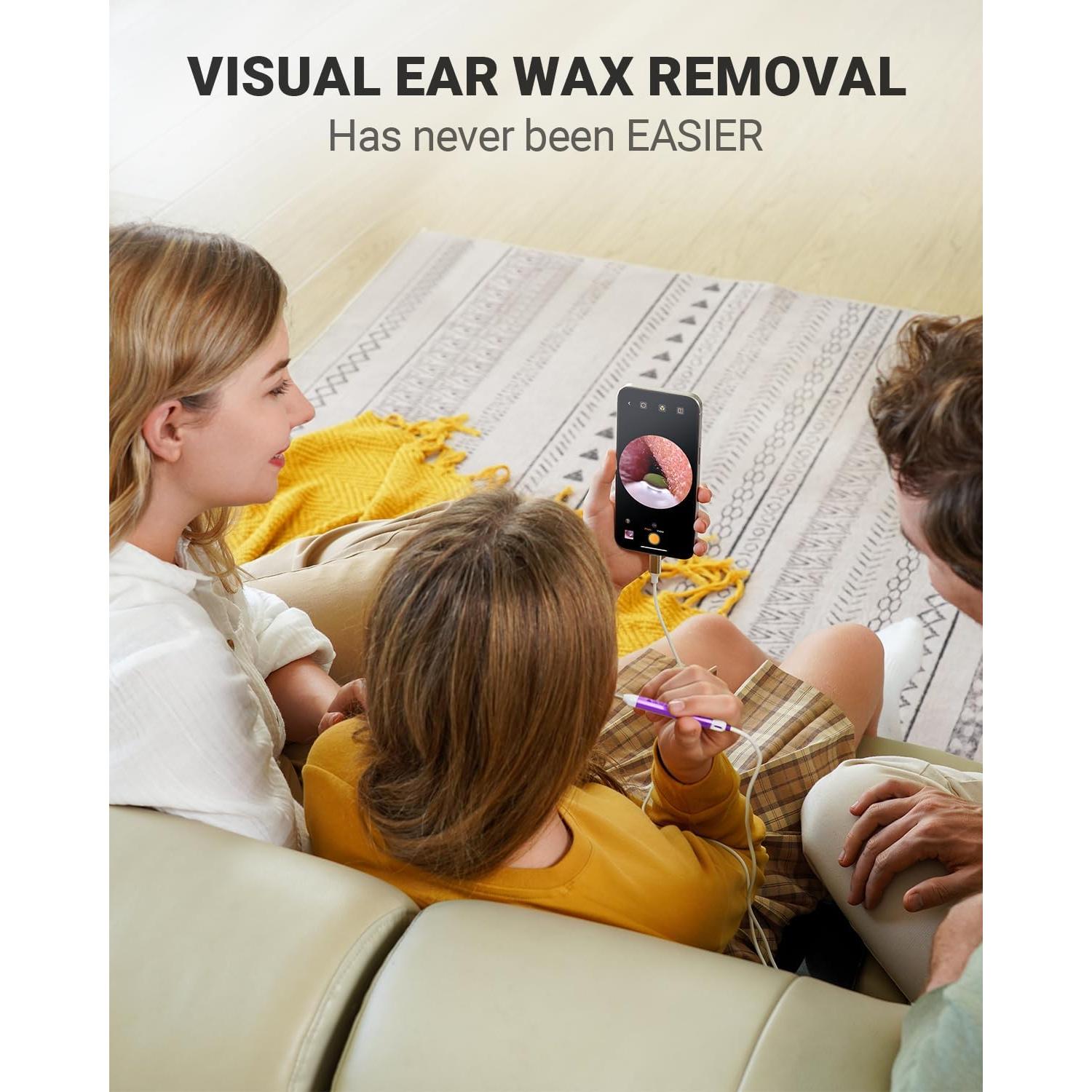 Otoscopio Digital HD AnyScope con Luz LED y Herramientas