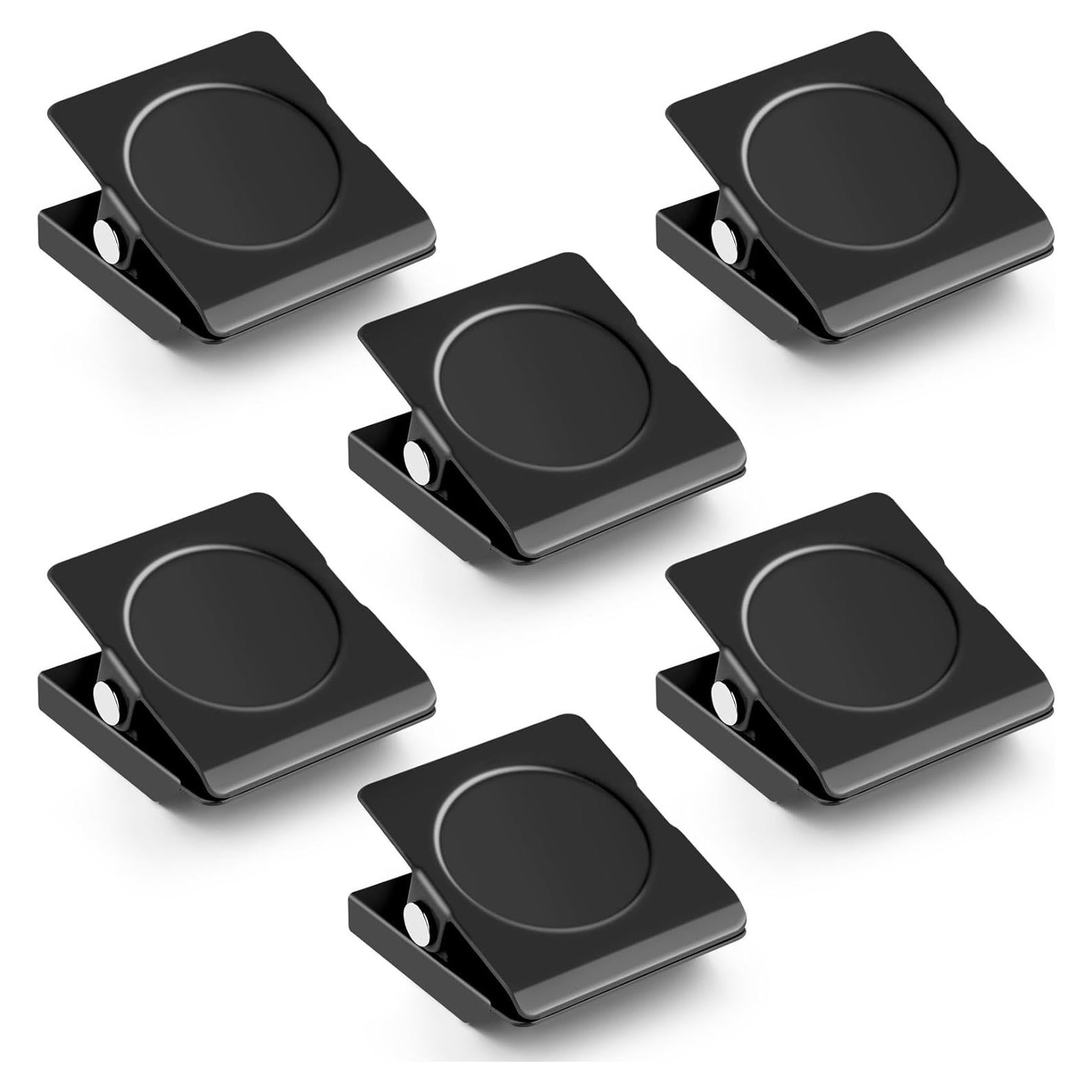 Clips Magnéticos Grtard 6 Pack Alta Resistencia Negro