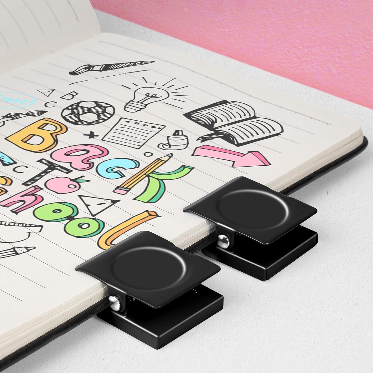 Clips Magnéticos Grtard 6 Pack Alta Resistencia Negro