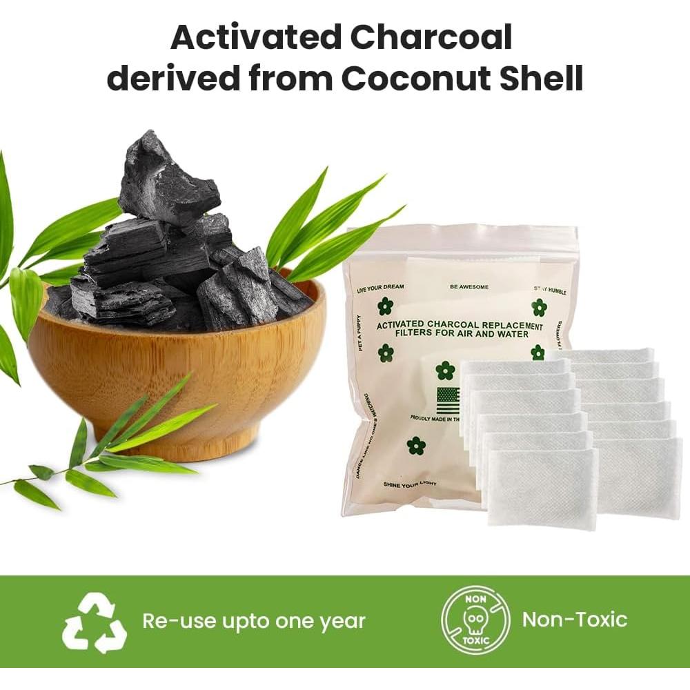 Desodorante para Cubos de Pañales Green Piece 100% Natural - 13 Filtros