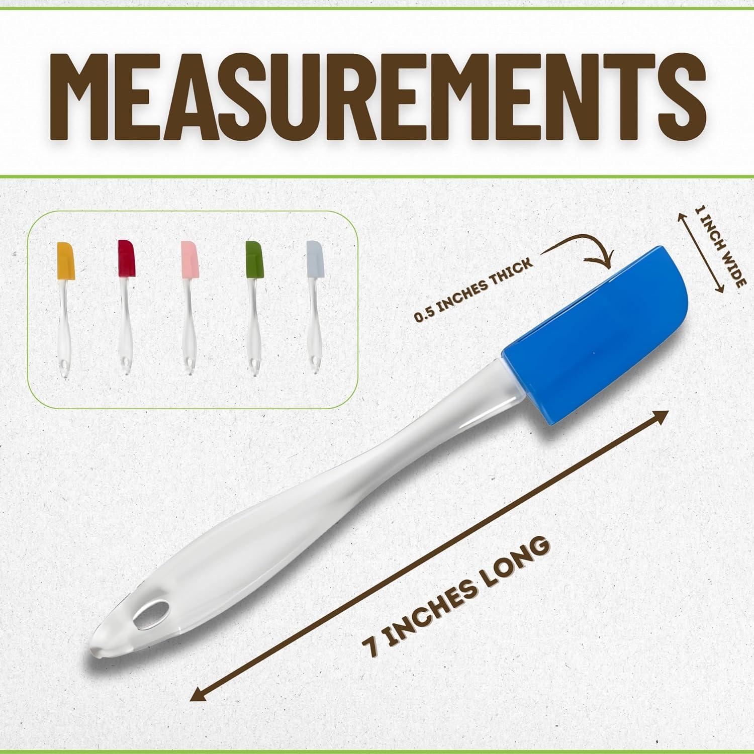 Set de 6 Espátulas de Silicona Evelots para Cocina - Resistentes al Calor
