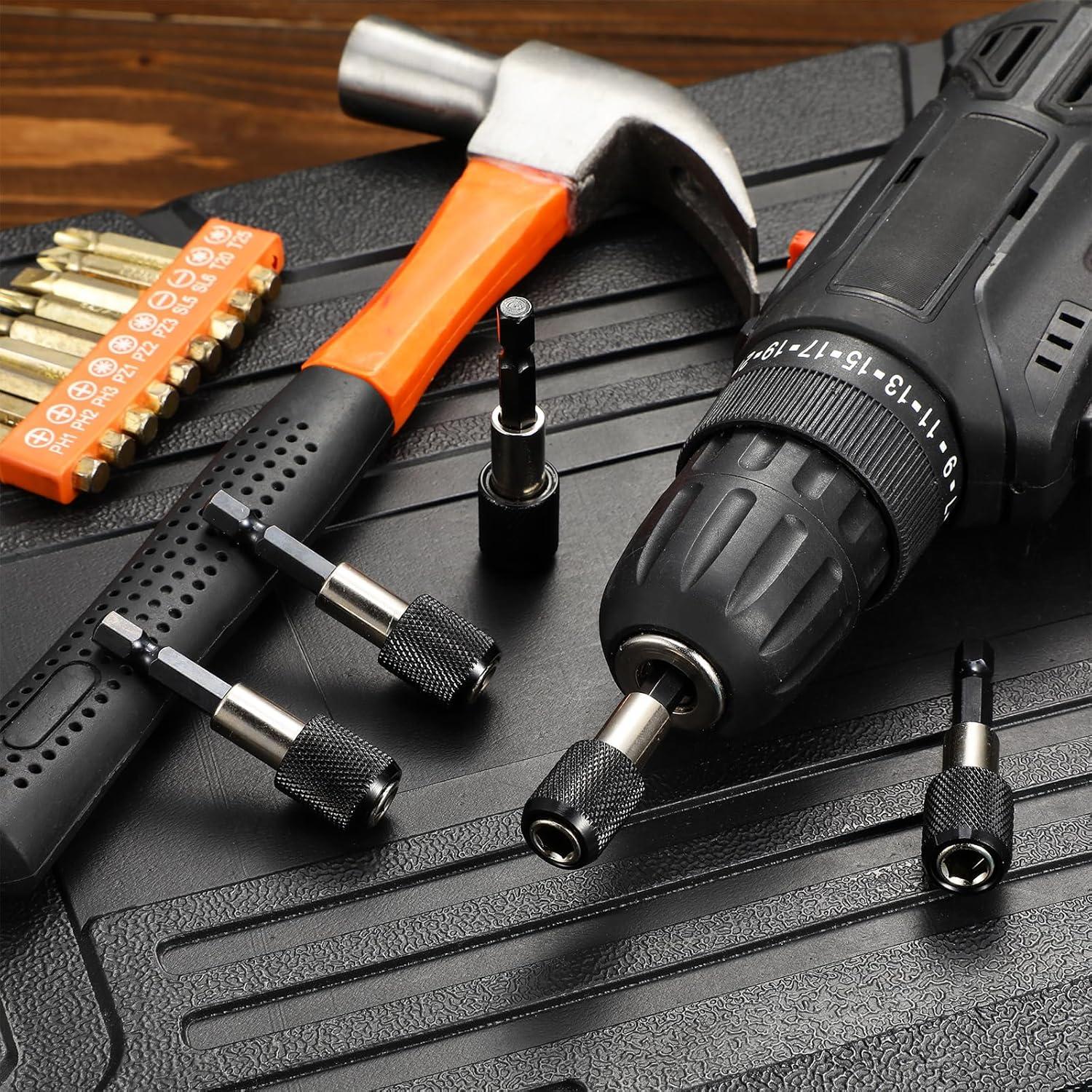 Soporte de Broca Magnético Chumia 5 Pcs 6.35mm Hexagonal