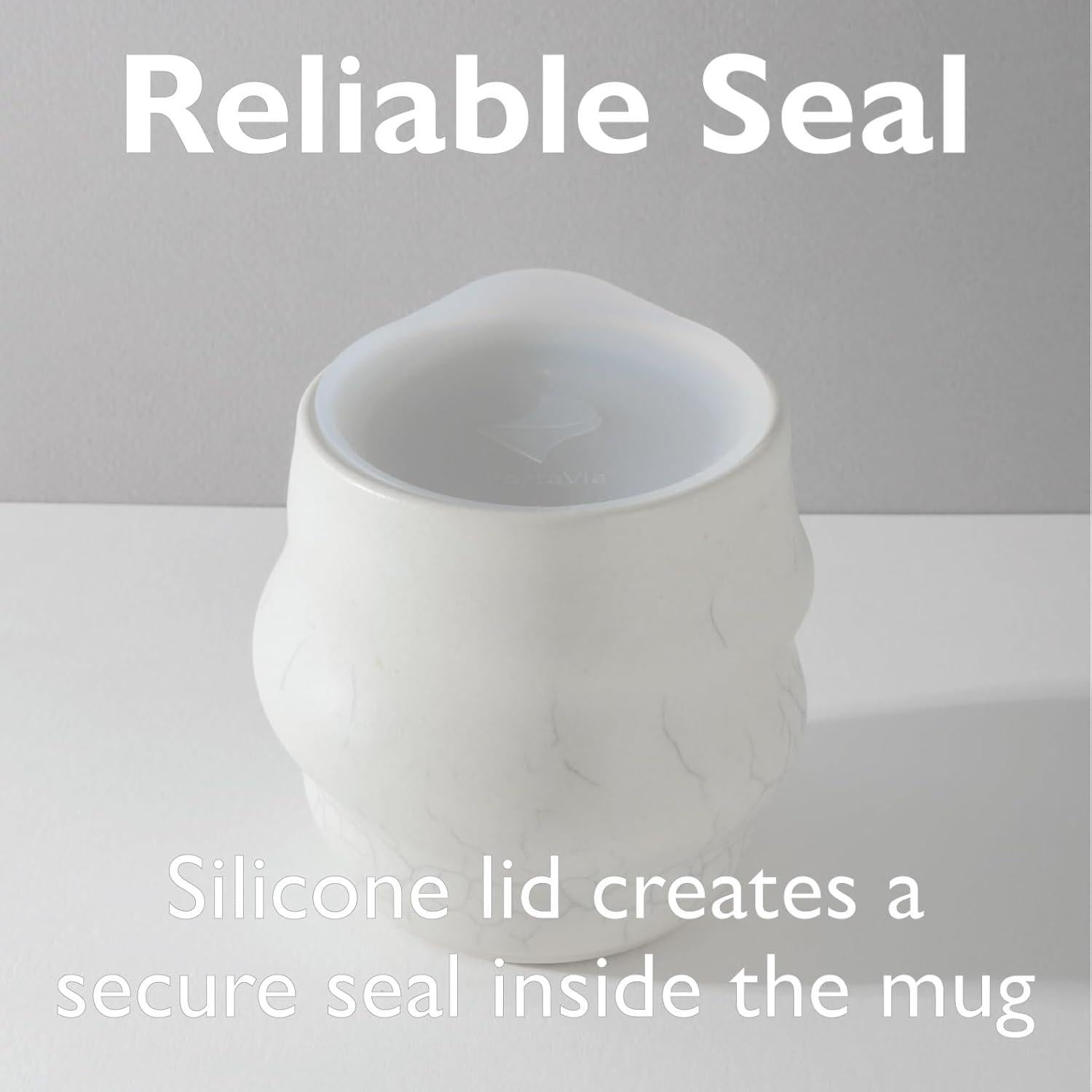 Tapa de Silicona Porta Via para Taza Reutilizable 67-73mm