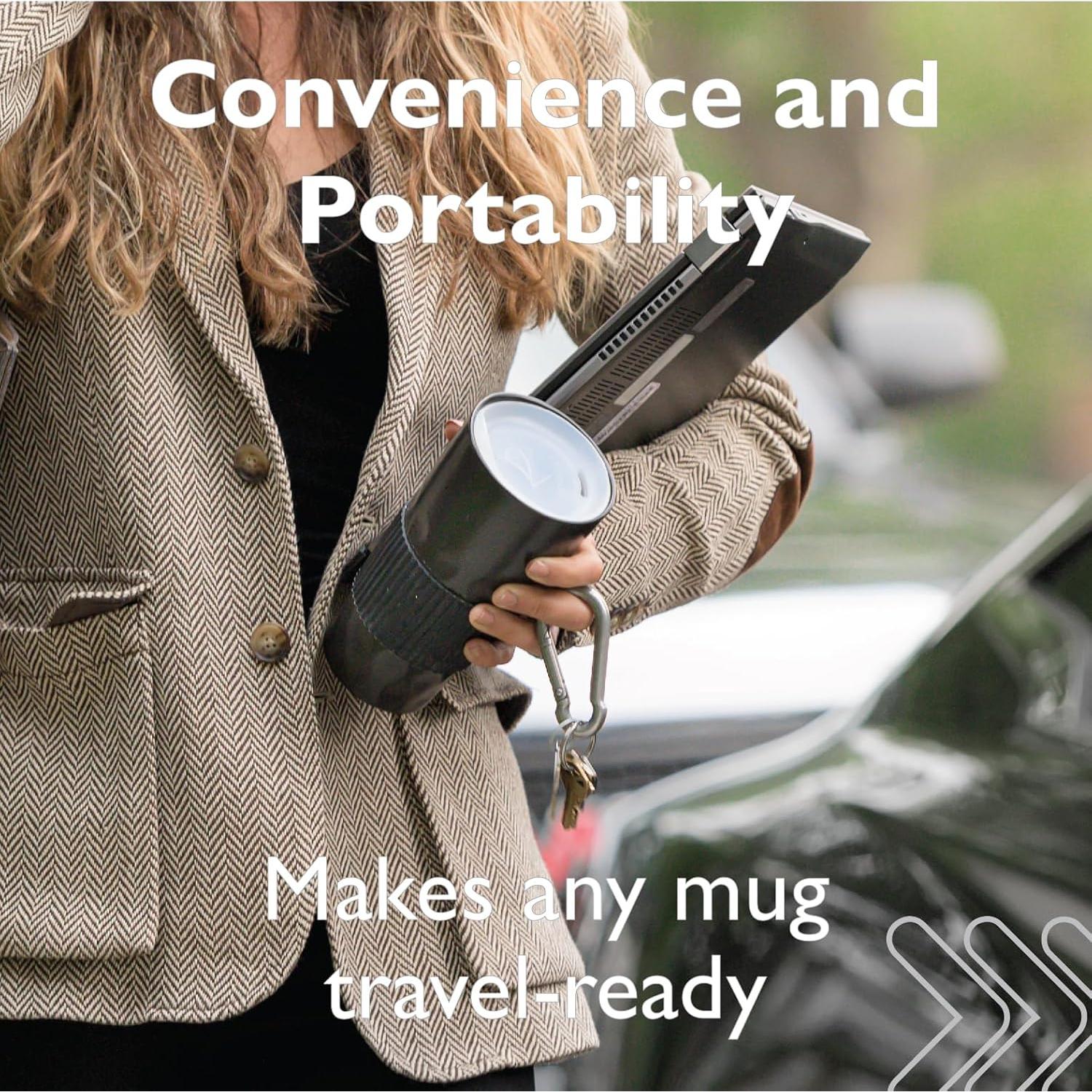 Tapa de Silicona Porta Via para Taza Reutilizable 67-73mm