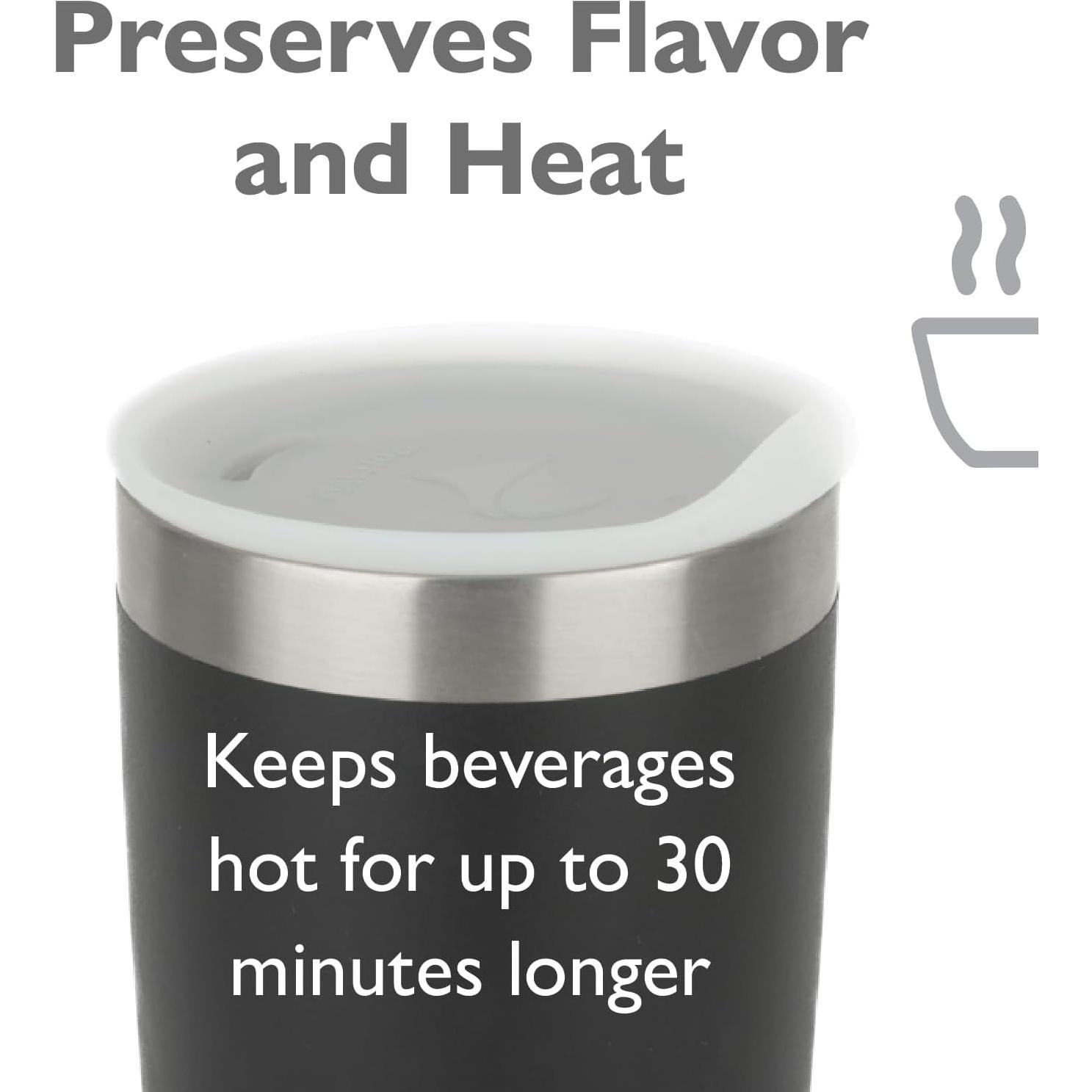 Tapa de Silicona Porta Via para Taza Reutilizable 67-73mm