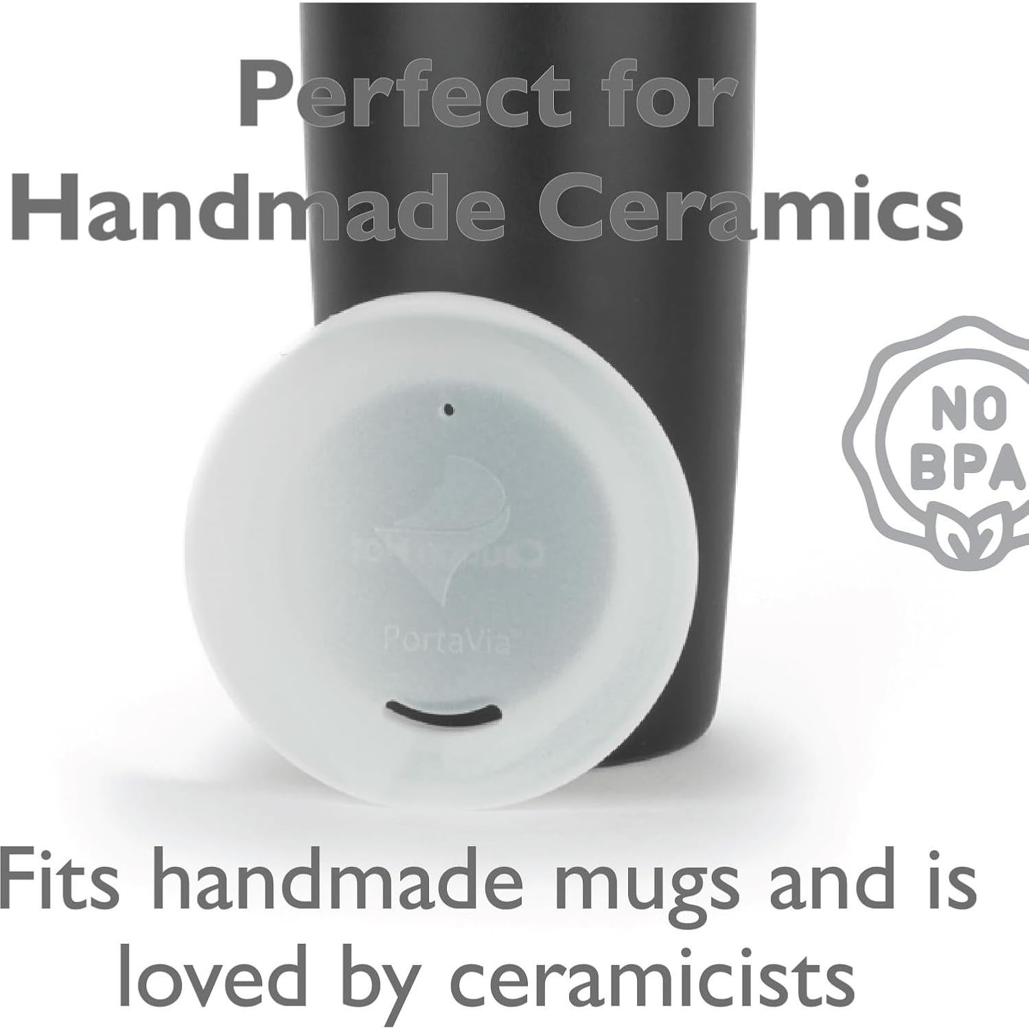 Tapa de Silicona Porta Via para Taza Reutilizable 67-73mm