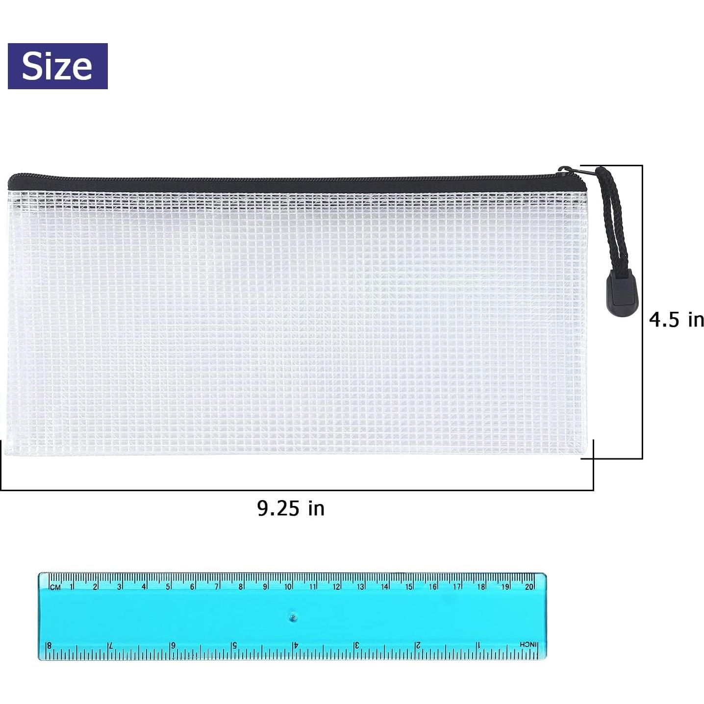 Bolsa de Malla con Cremallera Tamaki A6 10 Paquete Impermeable