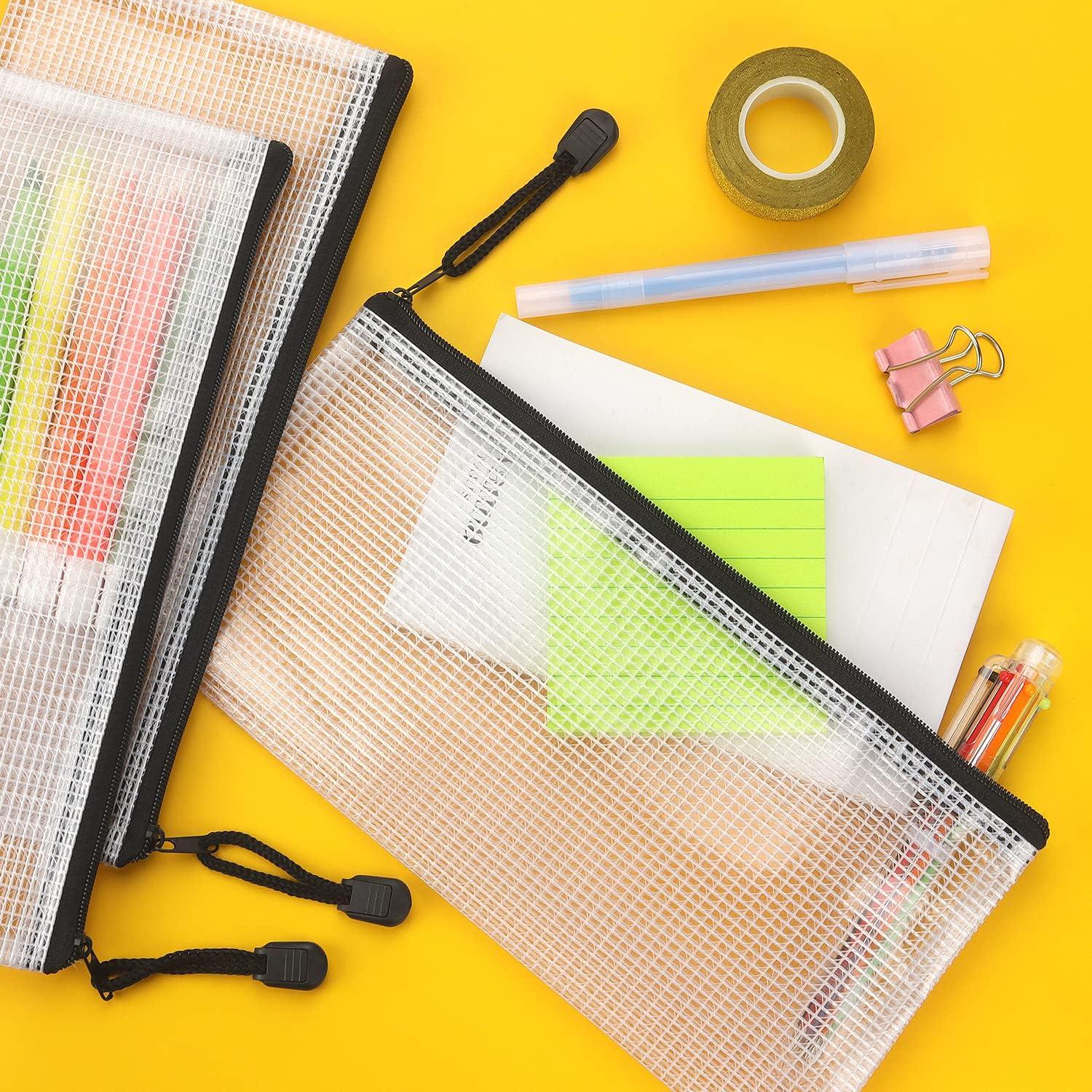 Bolsa de Malla con Cremallera Tamaki A6 10 Paquete Impermeable