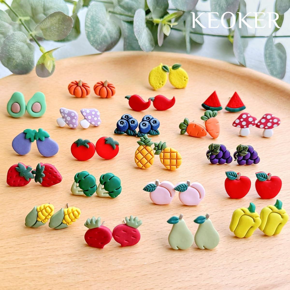 Cortadores de Arcilla de Polímero Keoker 20 Formas para Joyería