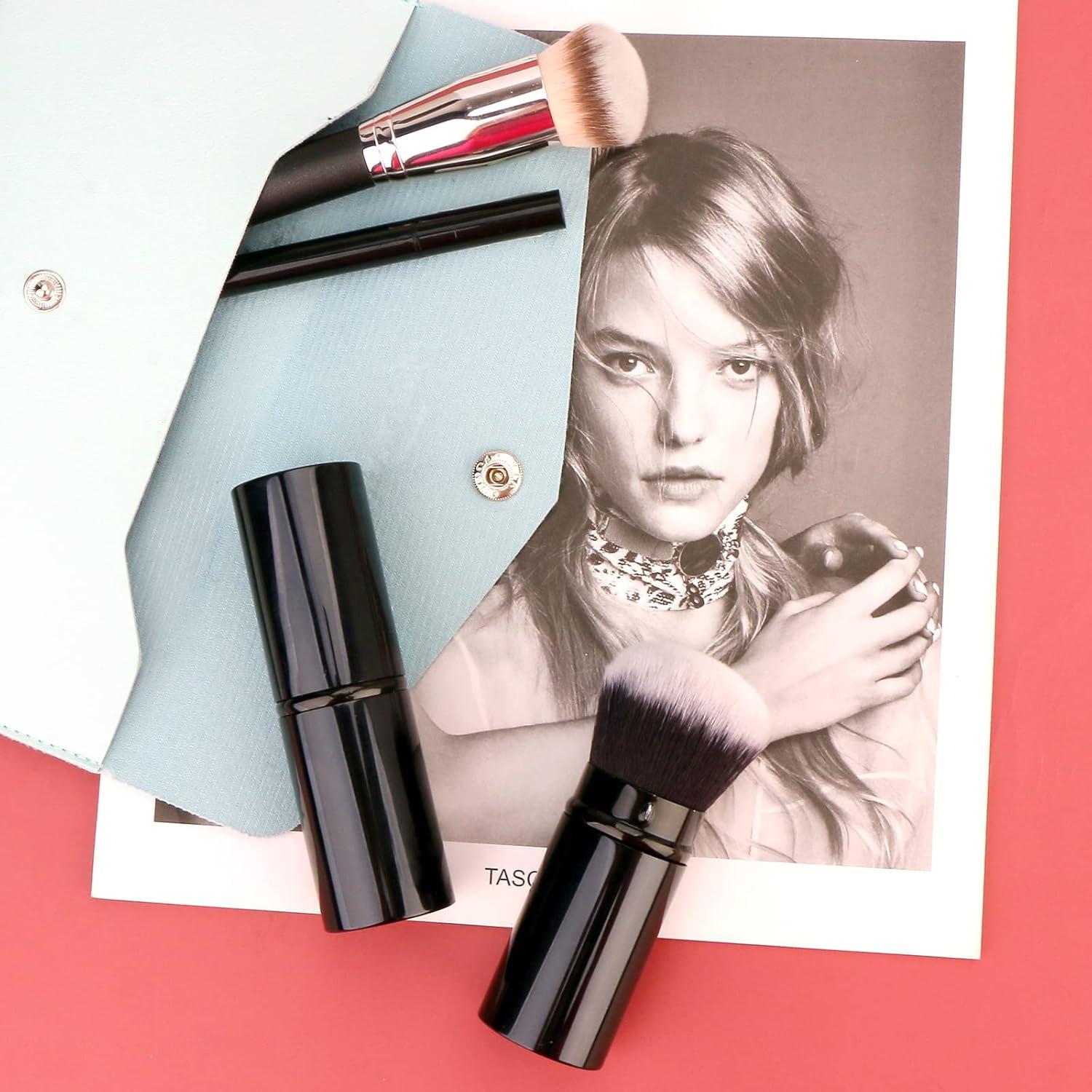 Pincel de Maquillaje Retráctil UNIMEIX para Base y Rubor