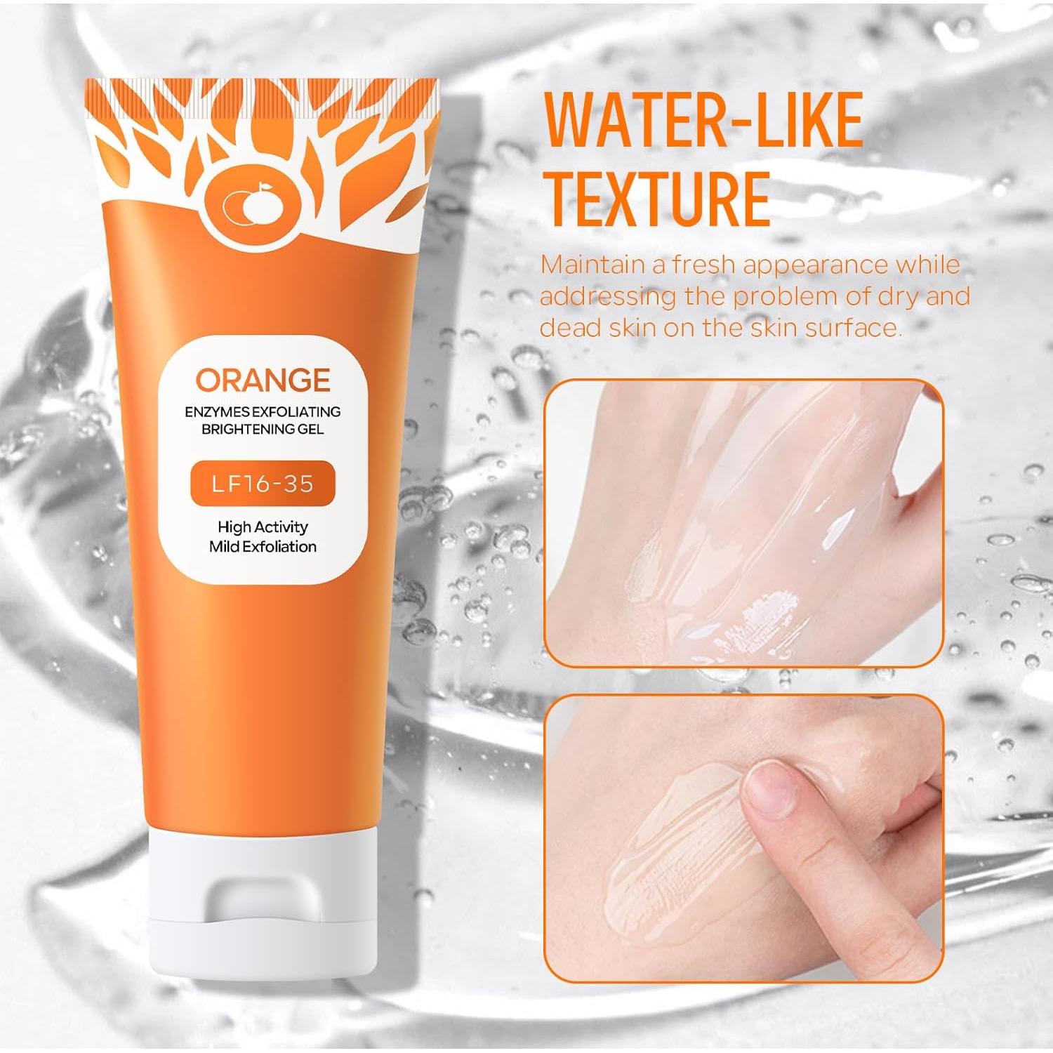 Gel Exfoliante de Naranja FREEORR 50g - Hidratante y Suave