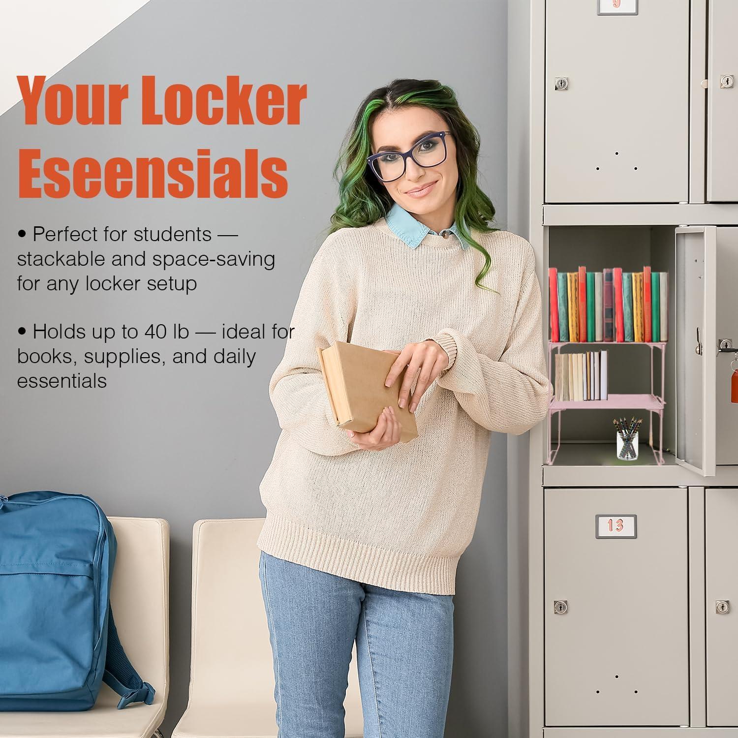 Estante Organizador Piffny LKSLFWBLK para Taquillas 30.48cm