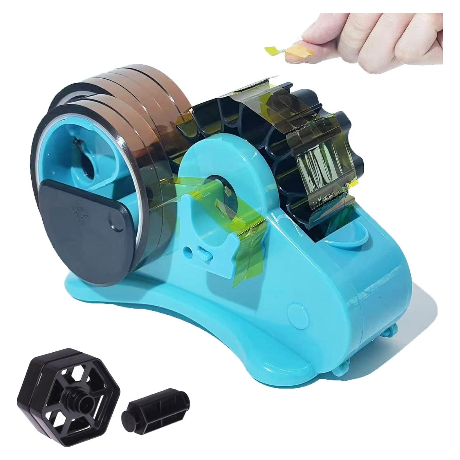 Dispensador de Cinta Térmica SHDSL Azul Semiautomático 1" y 3"