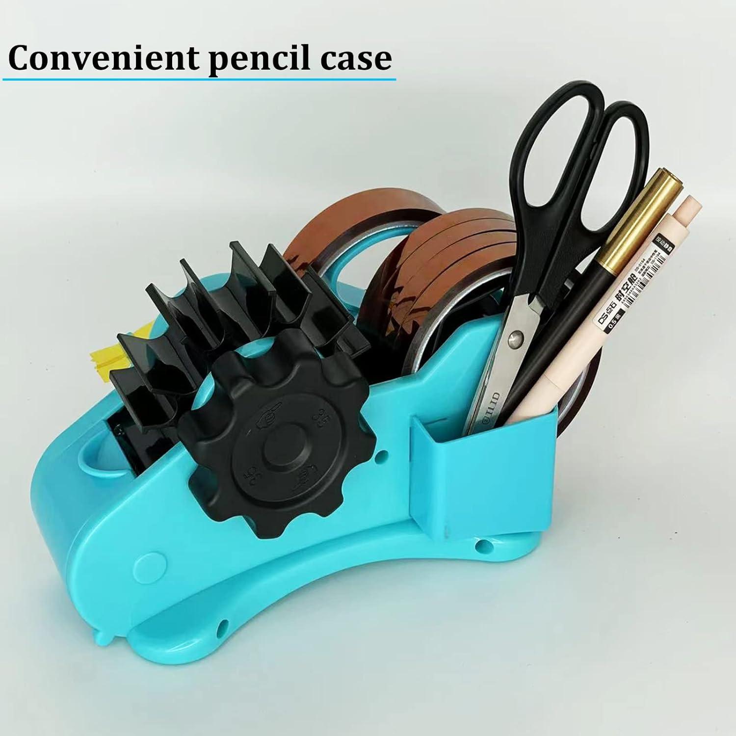 Dispensador de Cinta Térmica SHDSL Azul Semiautomático 1" y 3"