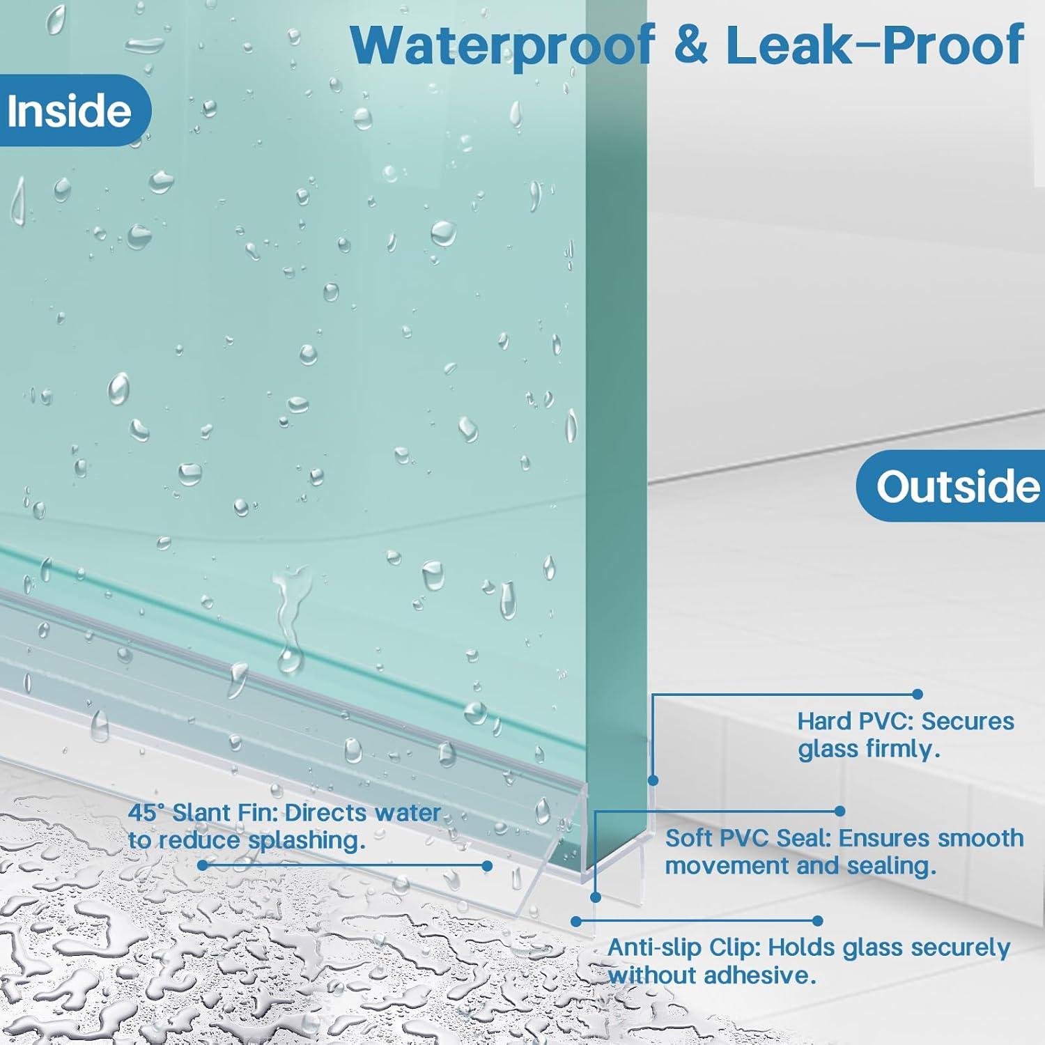 Tira de Sello Inferior para Puerta de Ducha Bougainora 91.44cm