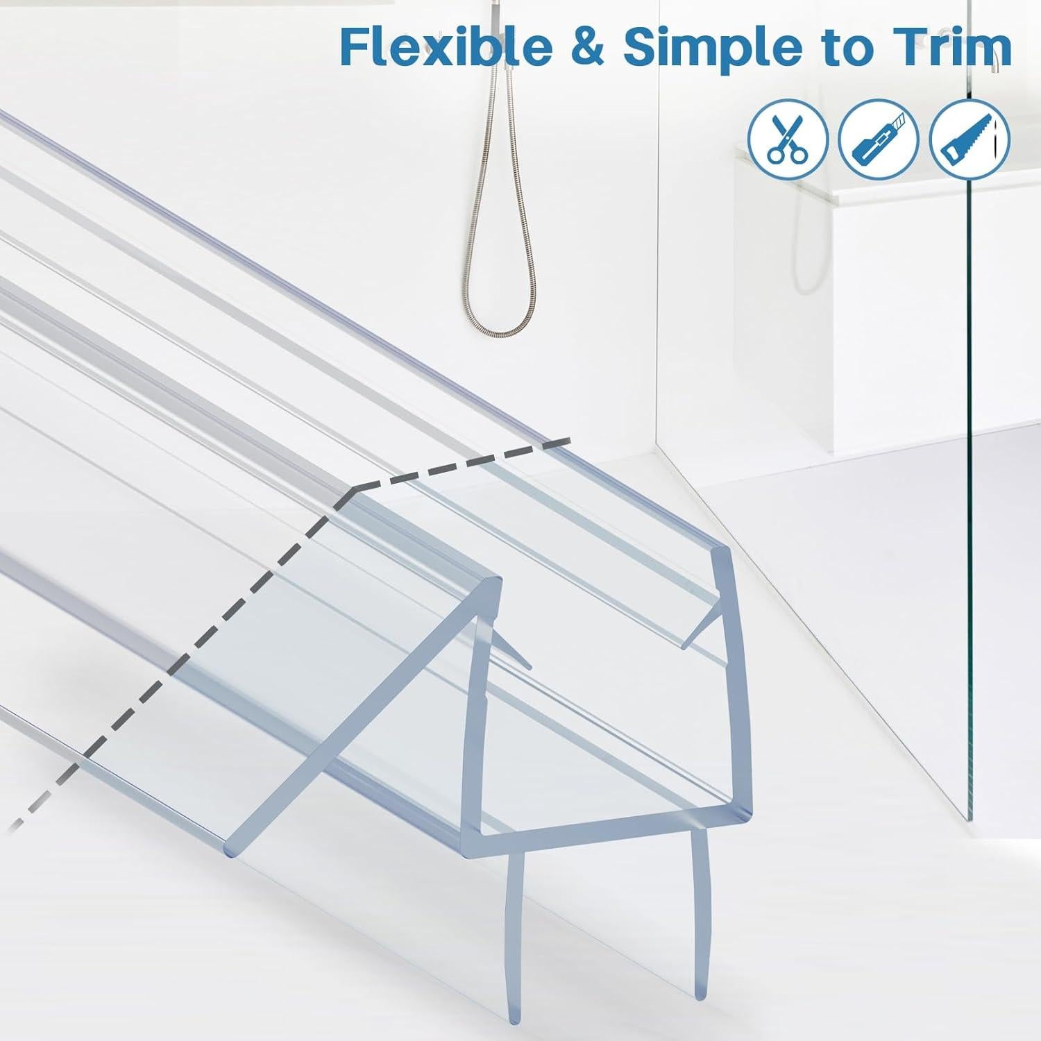 Tira de Sello Inferior para Puerta de Ducha Bougainora 91.44cm