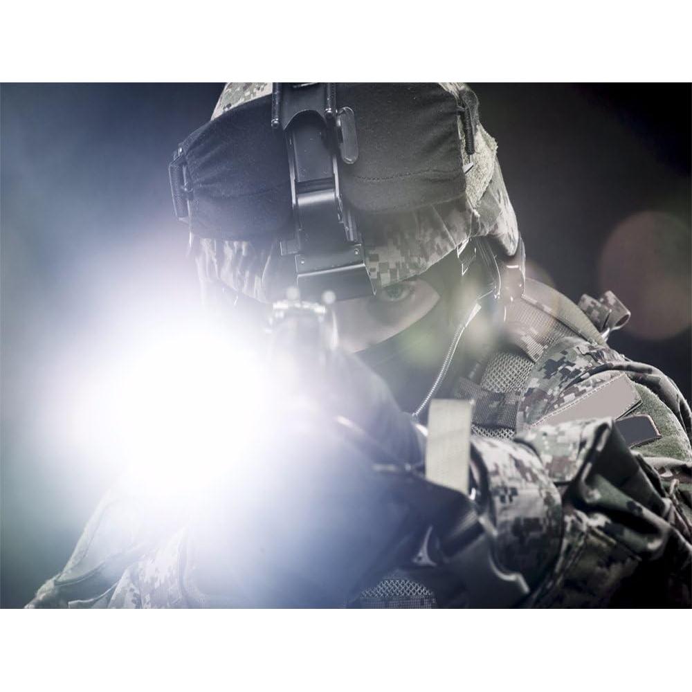 Linterna LED EcoGear FX TK120 - Camping, 5 Modos, Zoomable