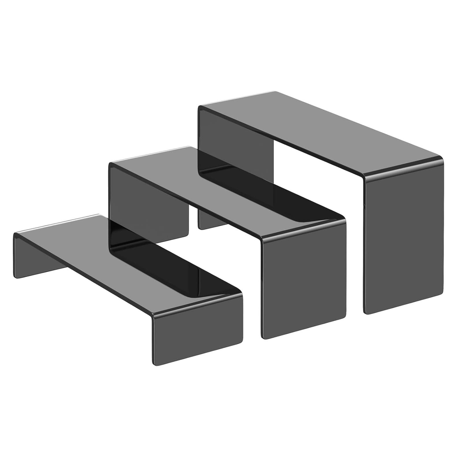 Soportes Acrílicos Negros WEITELAI para Exhibición 3 Pcs