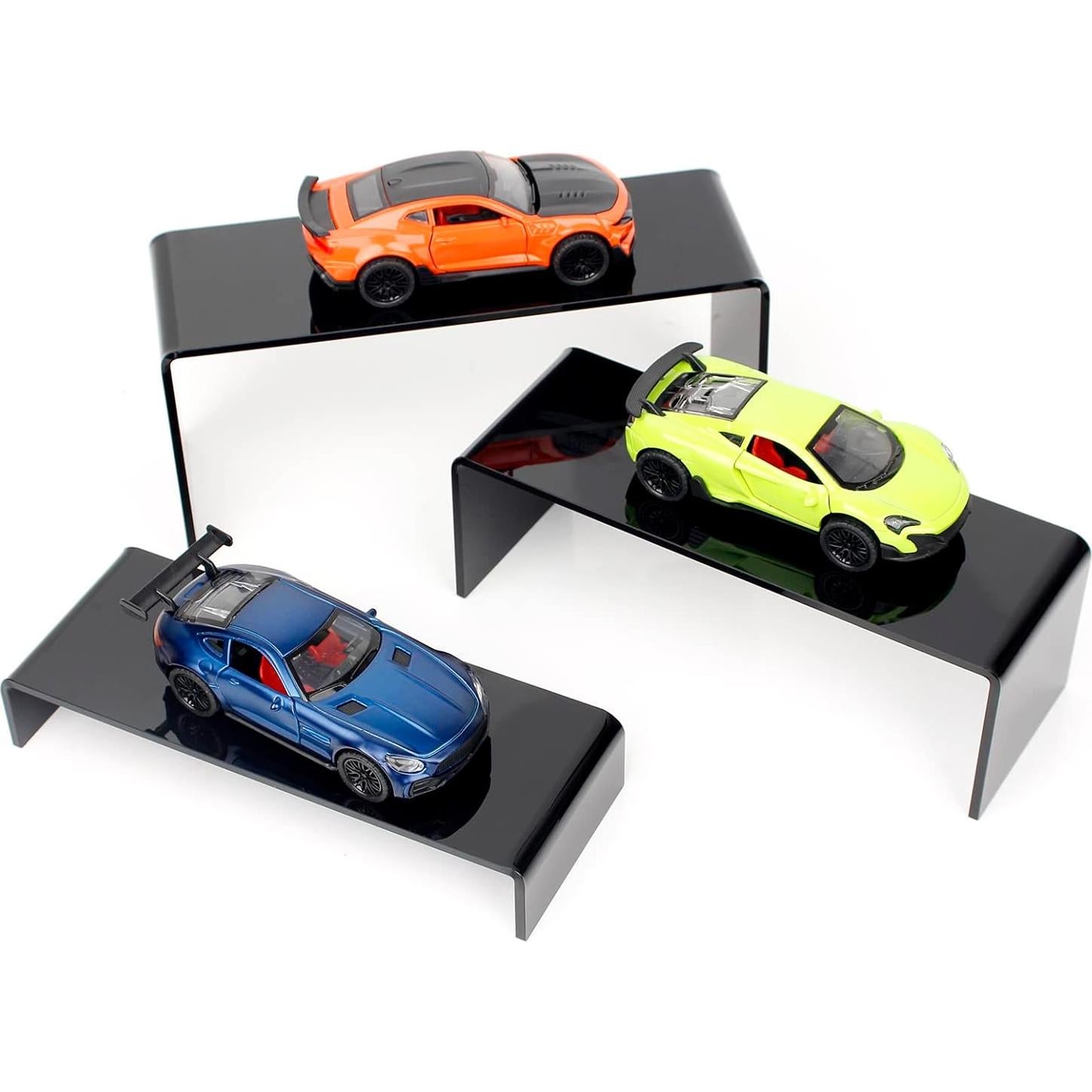 Soportes Acrílicos Negros WEITELAI para Exhibición 3 Pcs