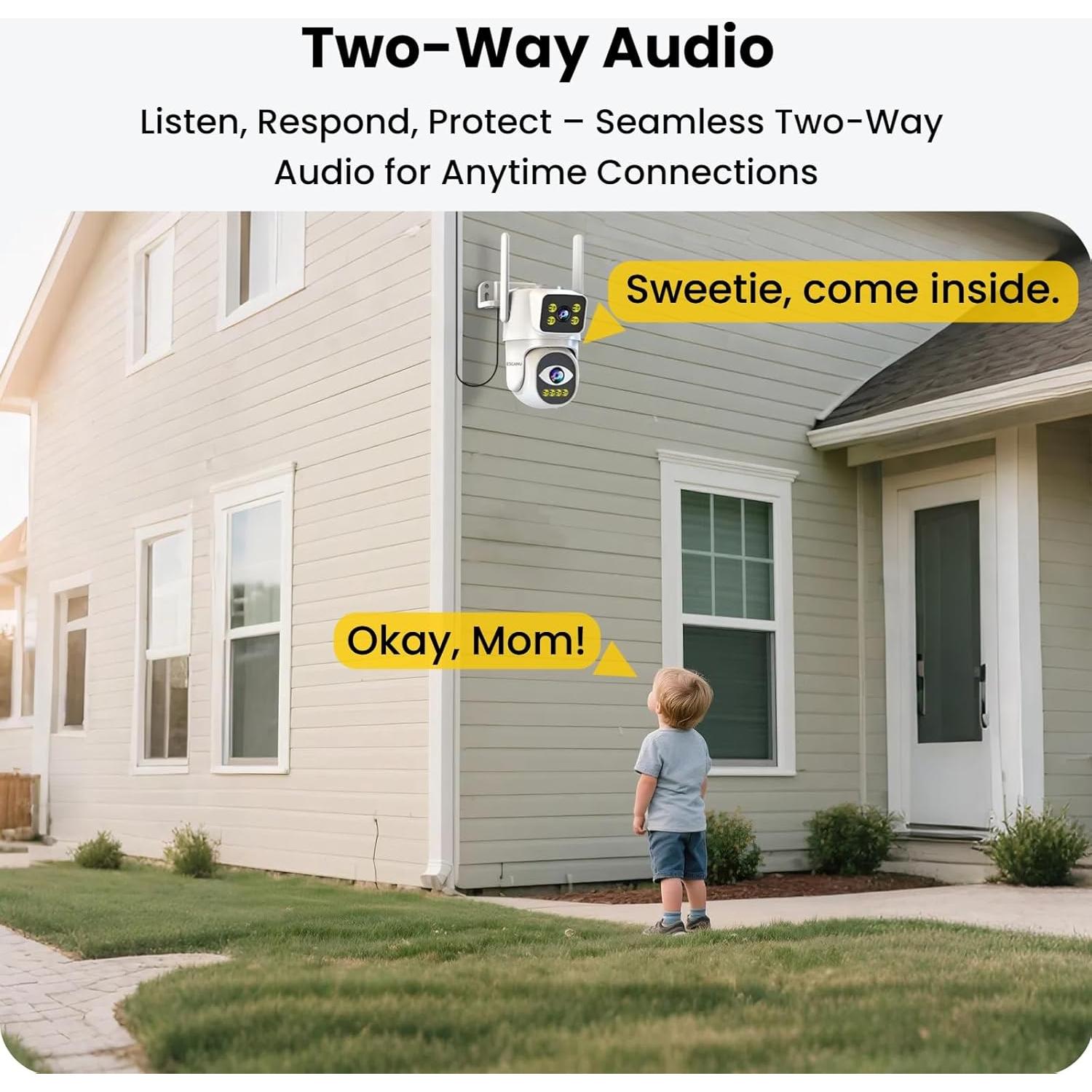 Cámara de Seguridad 4G EKOLVOSK QC6 con Visión Nocturna