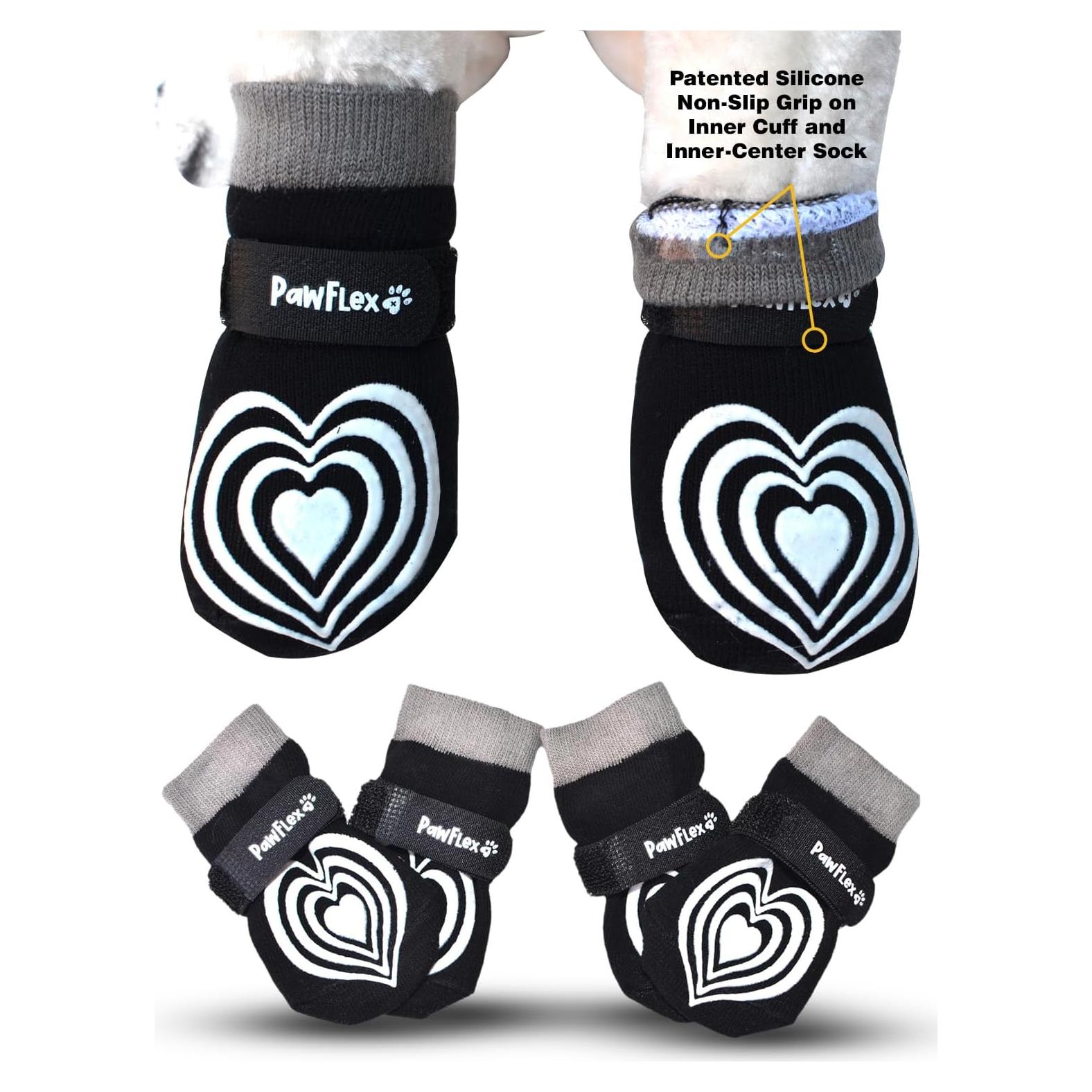 Calcetines antideslizantes para perros PawFlex Comfy Pawz - Grande