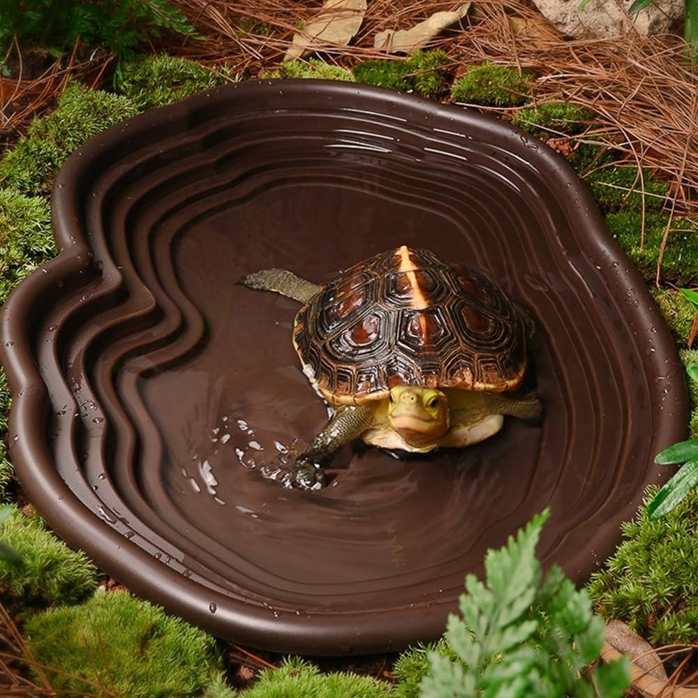 Tazón de Baño para Reptiles Flushbay 39x27cm Negro