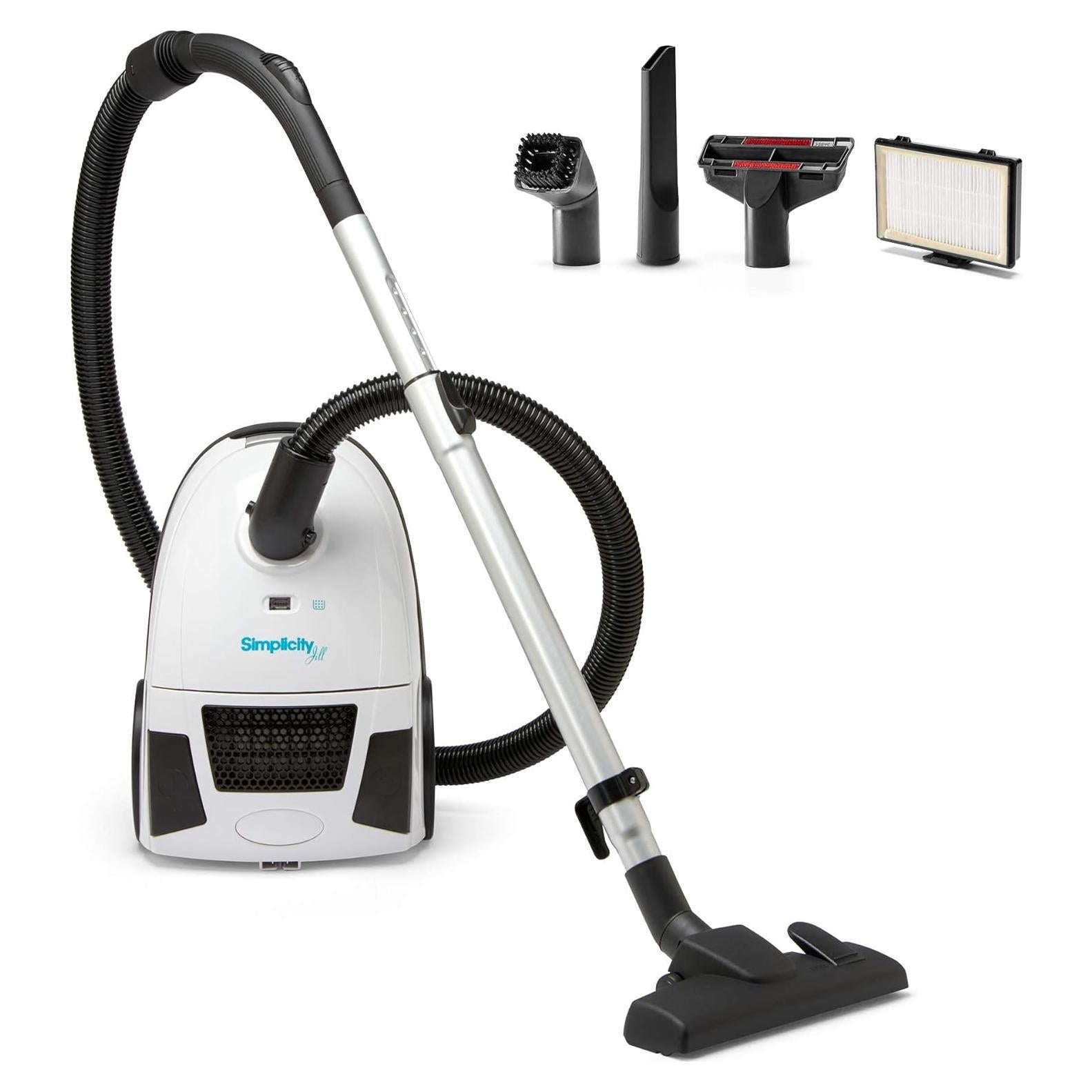 Aspiradora Canister Simplicity Jill 1200W HEPA Compacta
