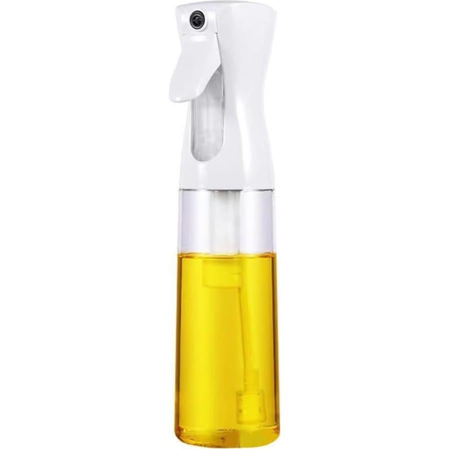 Botella de Spray de Aceite HiKin 300ml Tipo Presión Blanca