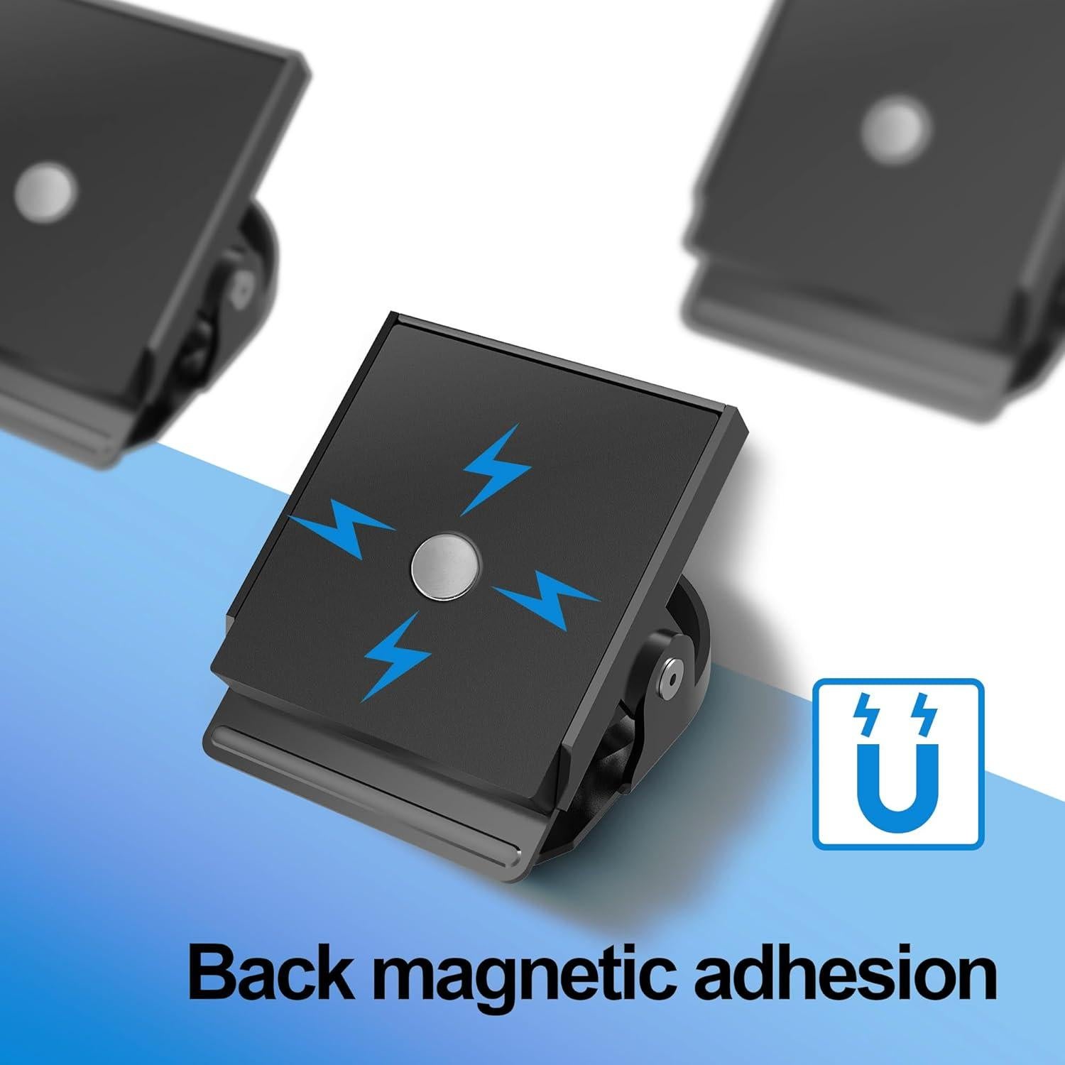 Clips Magnéticos de Metal BamLue - 12 Piezas para Refrigerador