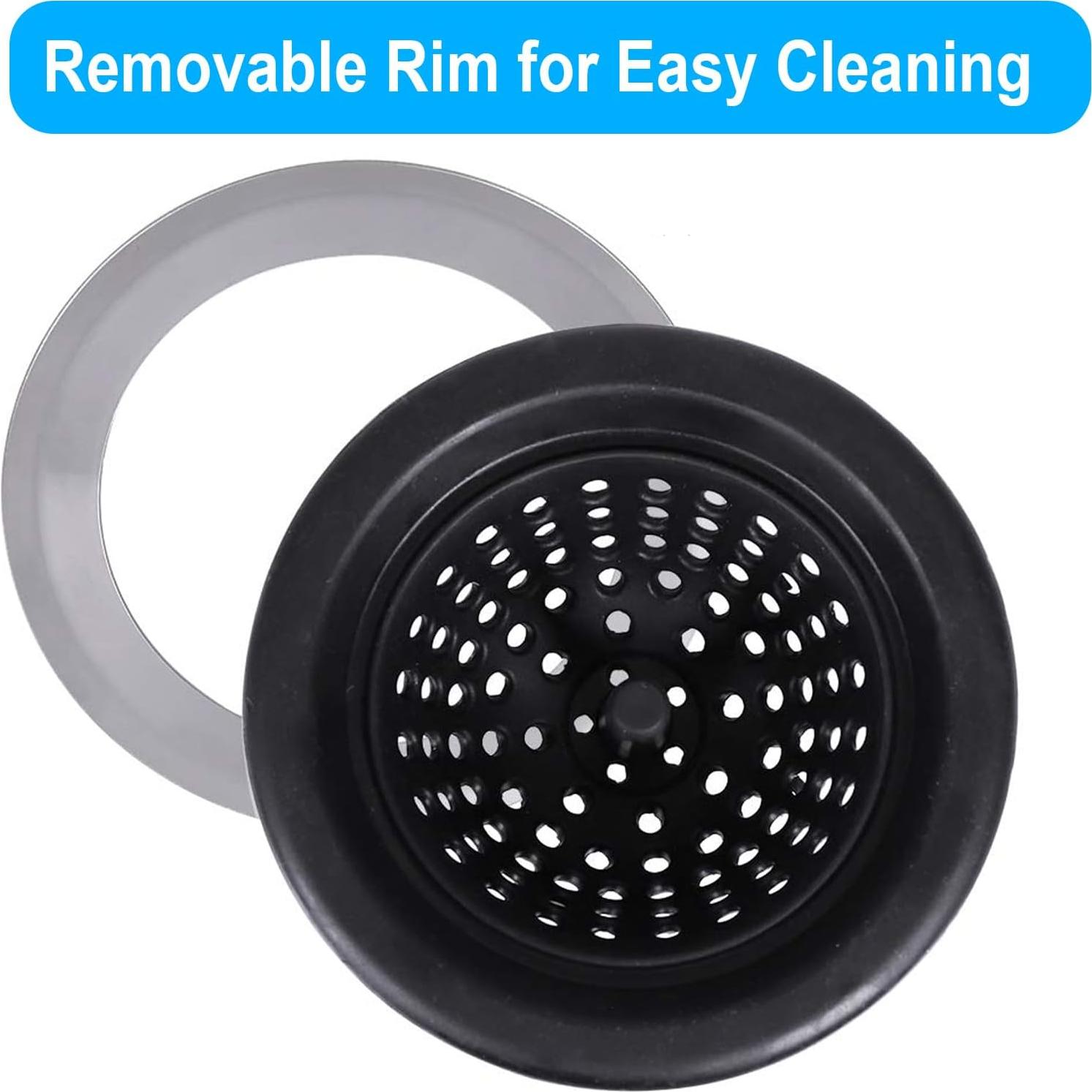 Paquete de 2 Filtros de Drenaje Ginbel Direct 11.4 cm Silicona