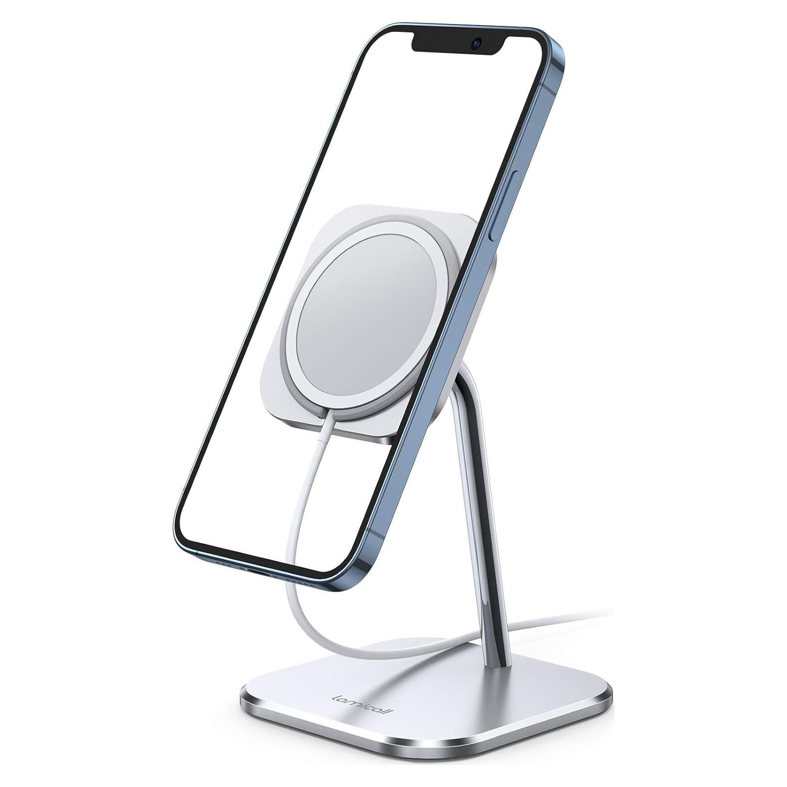 Soporte de Carga Ajustable Lamicall para iPhone 15W MagSafe